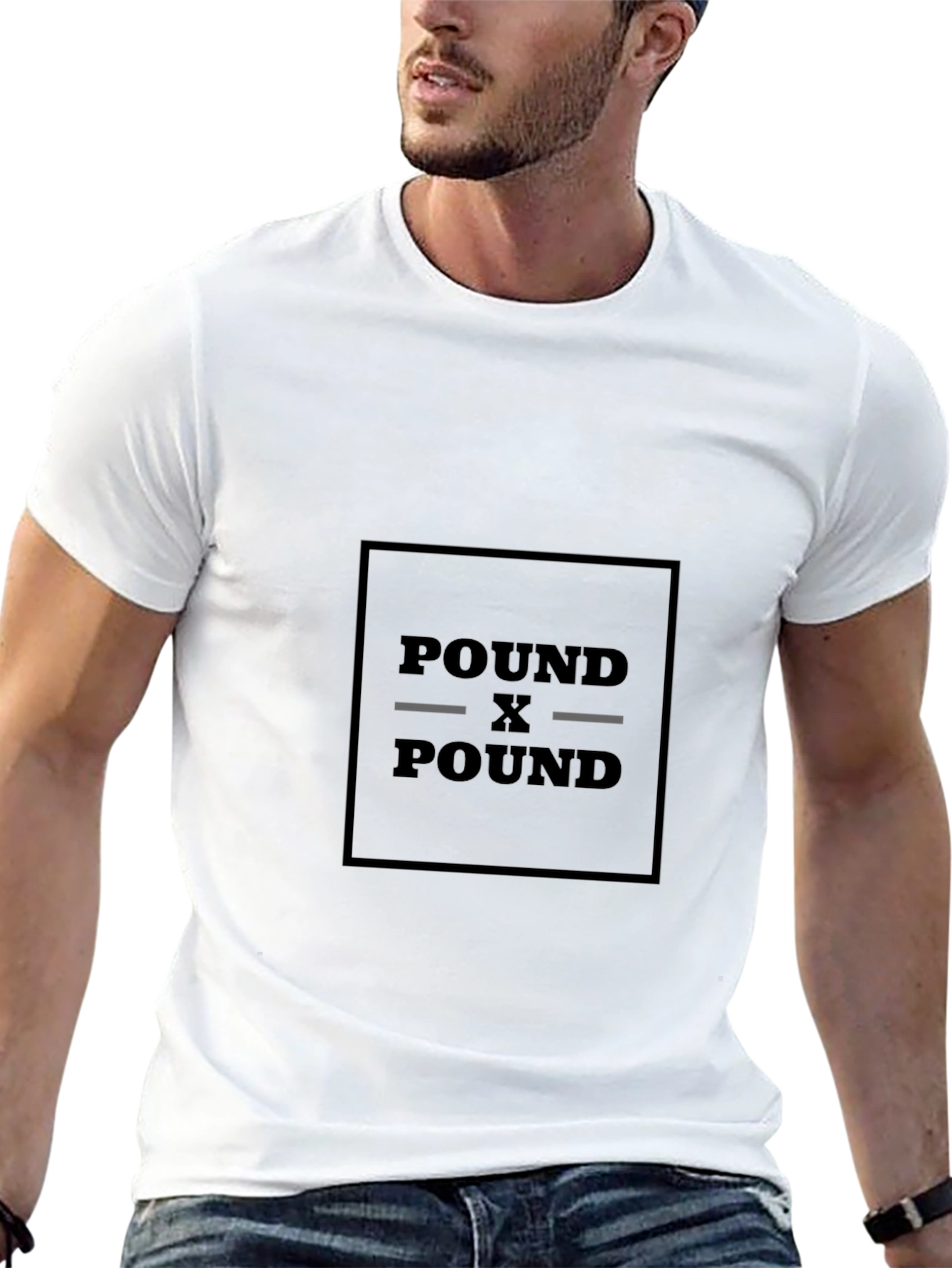 Pound for Pound Graphic Tee - Black Cotton