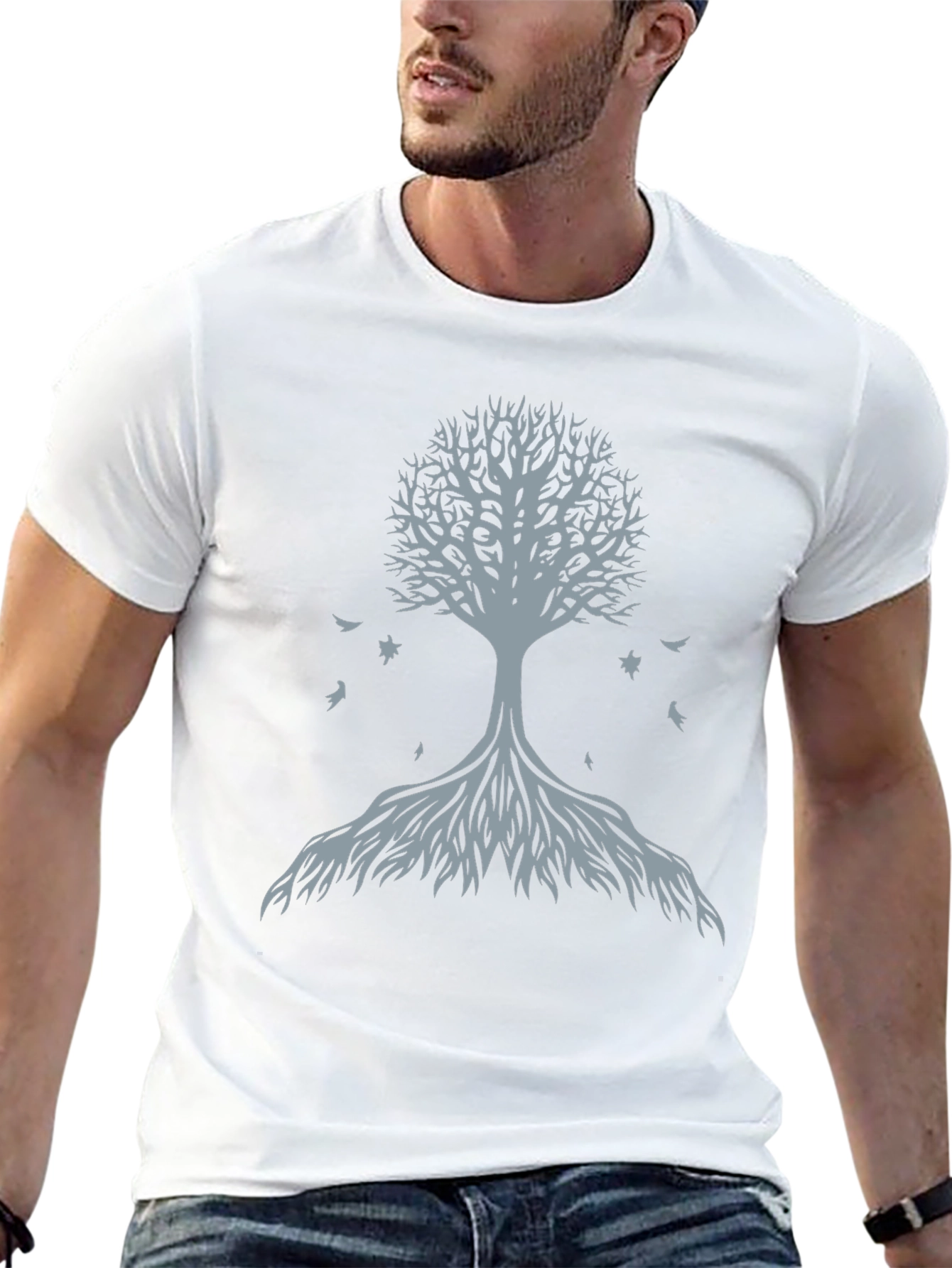 Black Tree of Life T-Shirt - Unique Graphic Tee