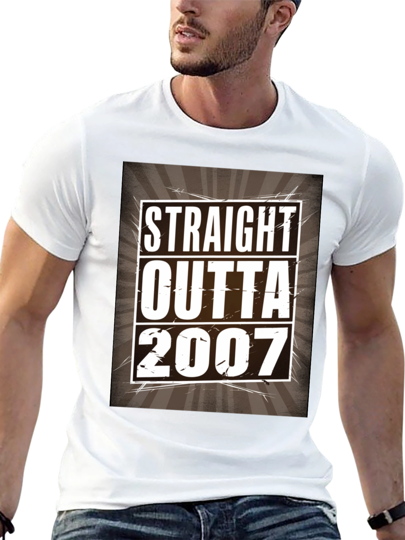 Straight Outta 2007 Black T-Shirt