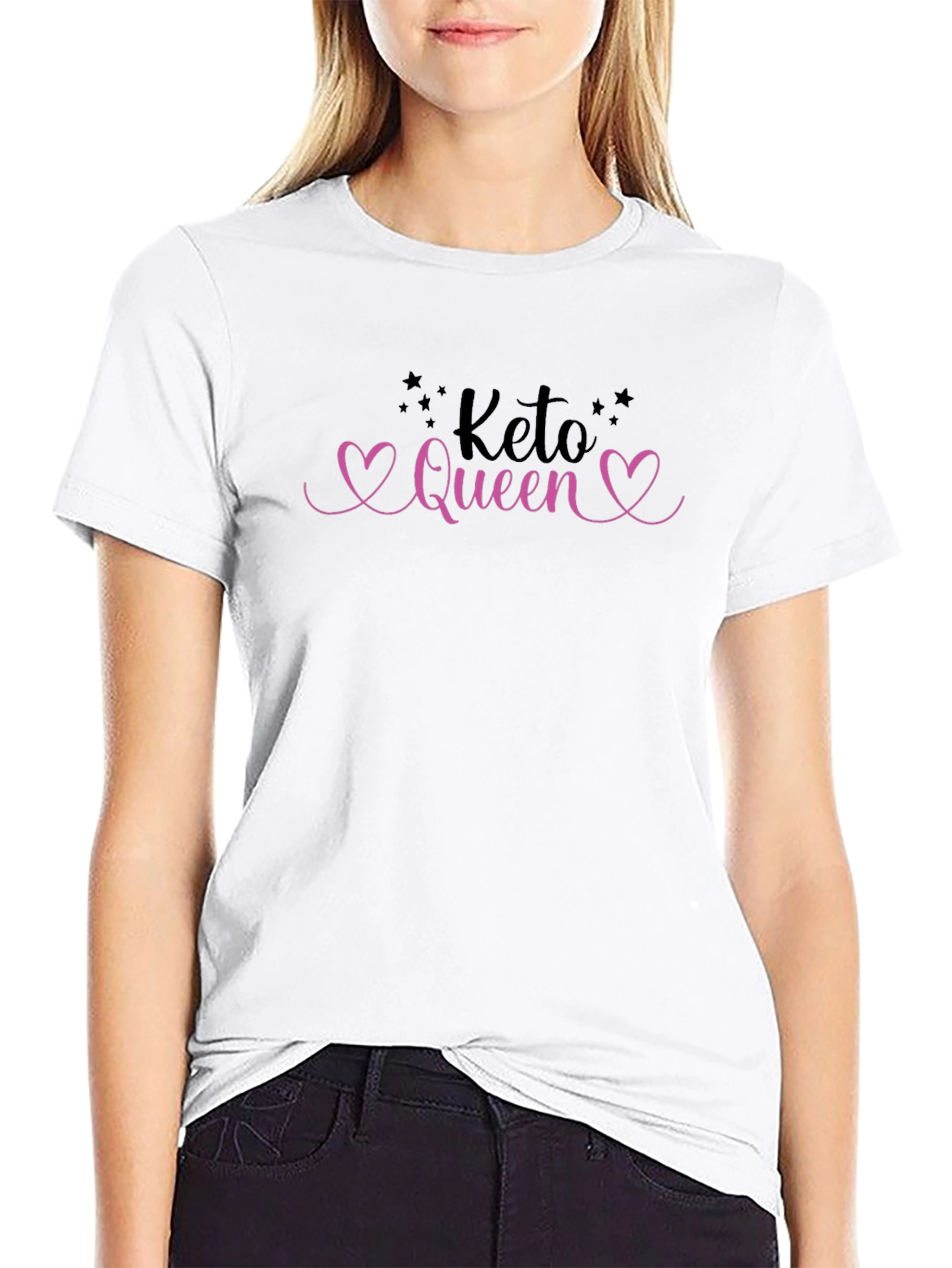 Keto Queen Black T-Shirt