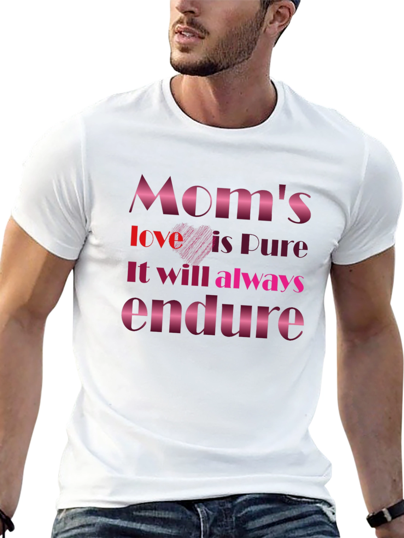 Moms Love is Pure Graphic T-Shirt