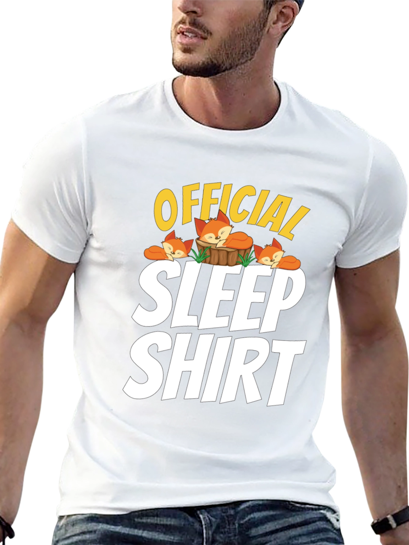 Official Sleep Shirt - Fox Graphic T-Shirt