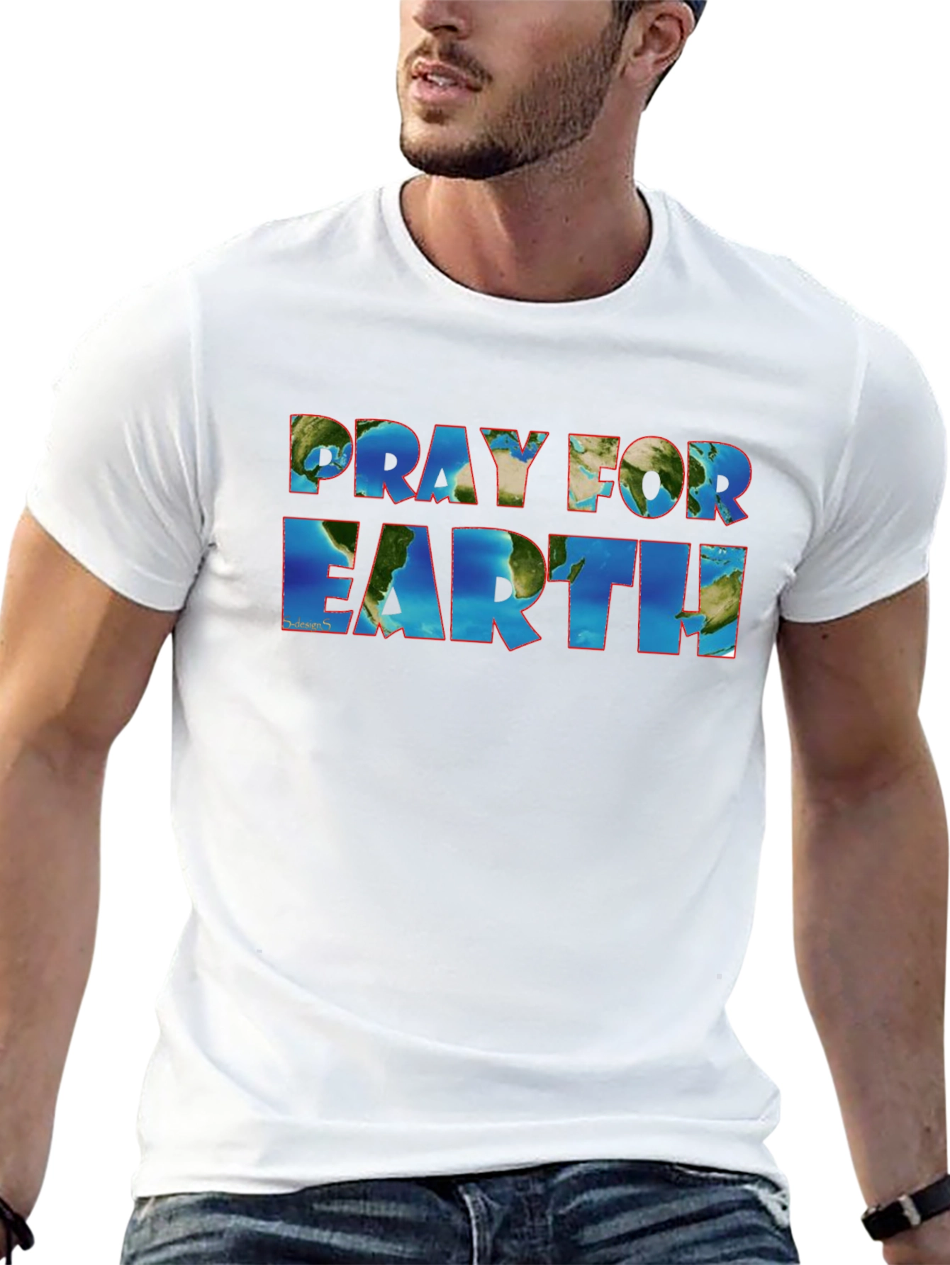 Pray for Earth T-Shirt - Global Awareness Tee