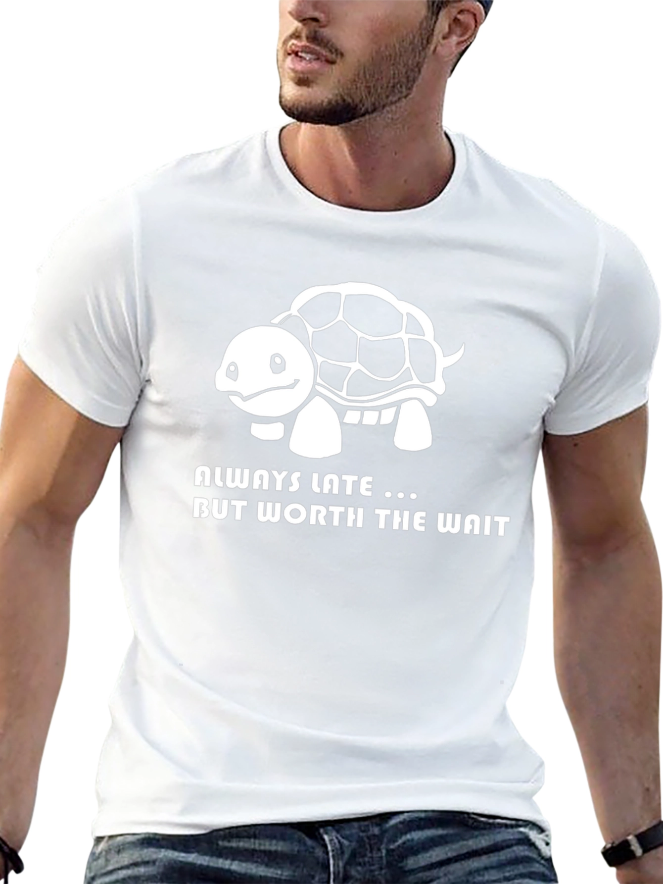 Always Late Turtle Graphic T-Shirt - Cute & Funny