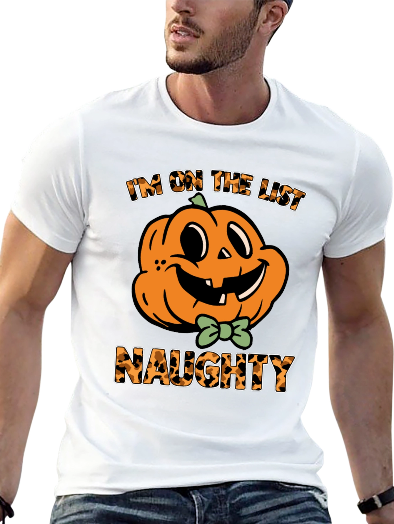 Naughty Halloween T-Shirt Pumpkin