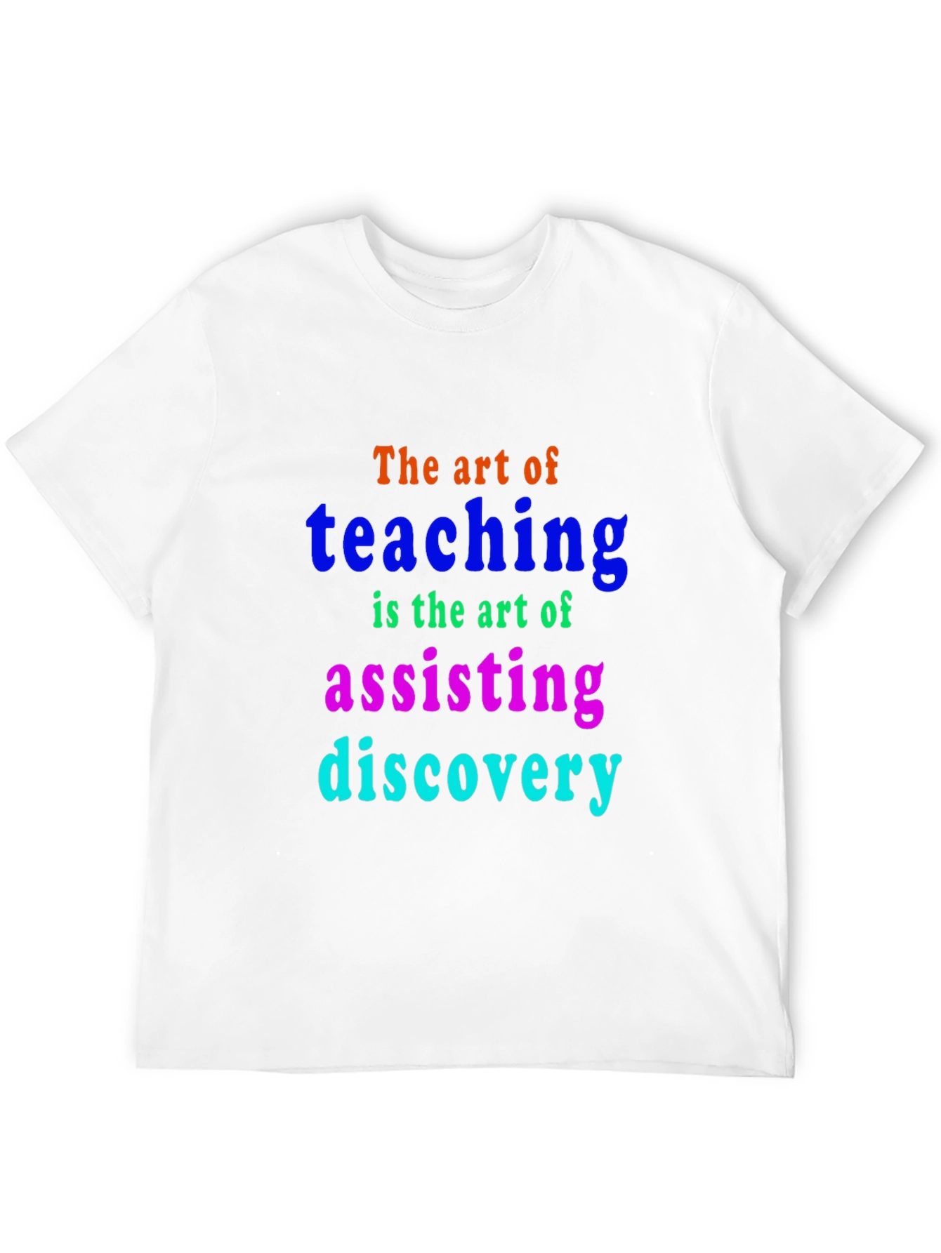 Art of Teaching Black T-Shirt - Discovery