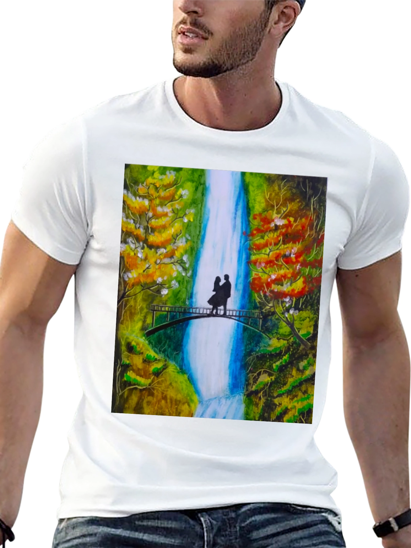 Waterfall Romance T-Shirt