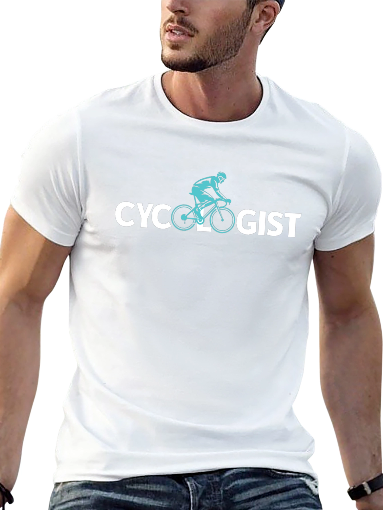 Cyclogist Graphic T-Shirt - Black Comfortable Fit