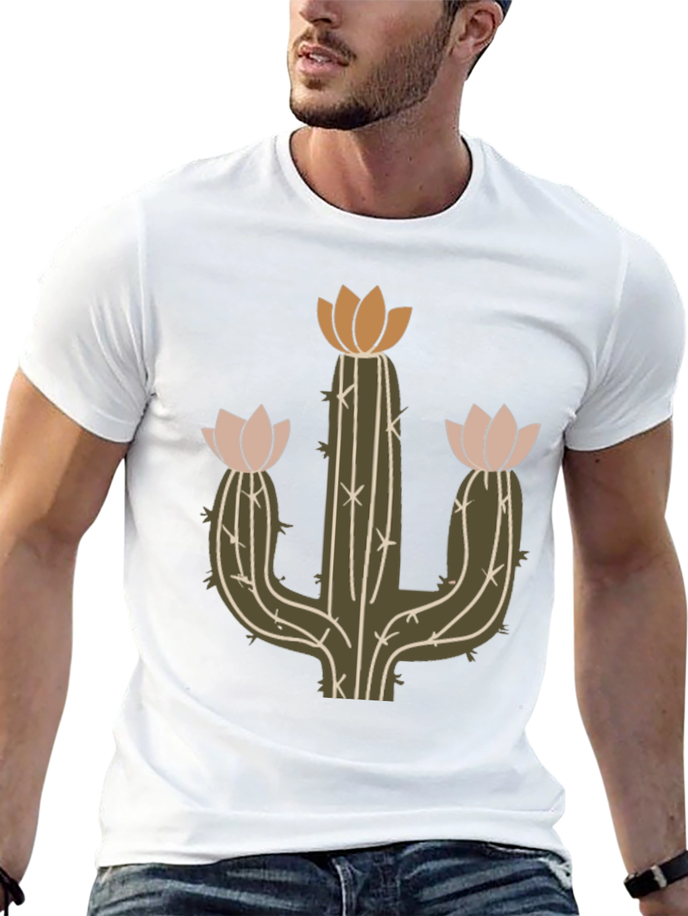 Cactus Graphic Tee - Desert Style
