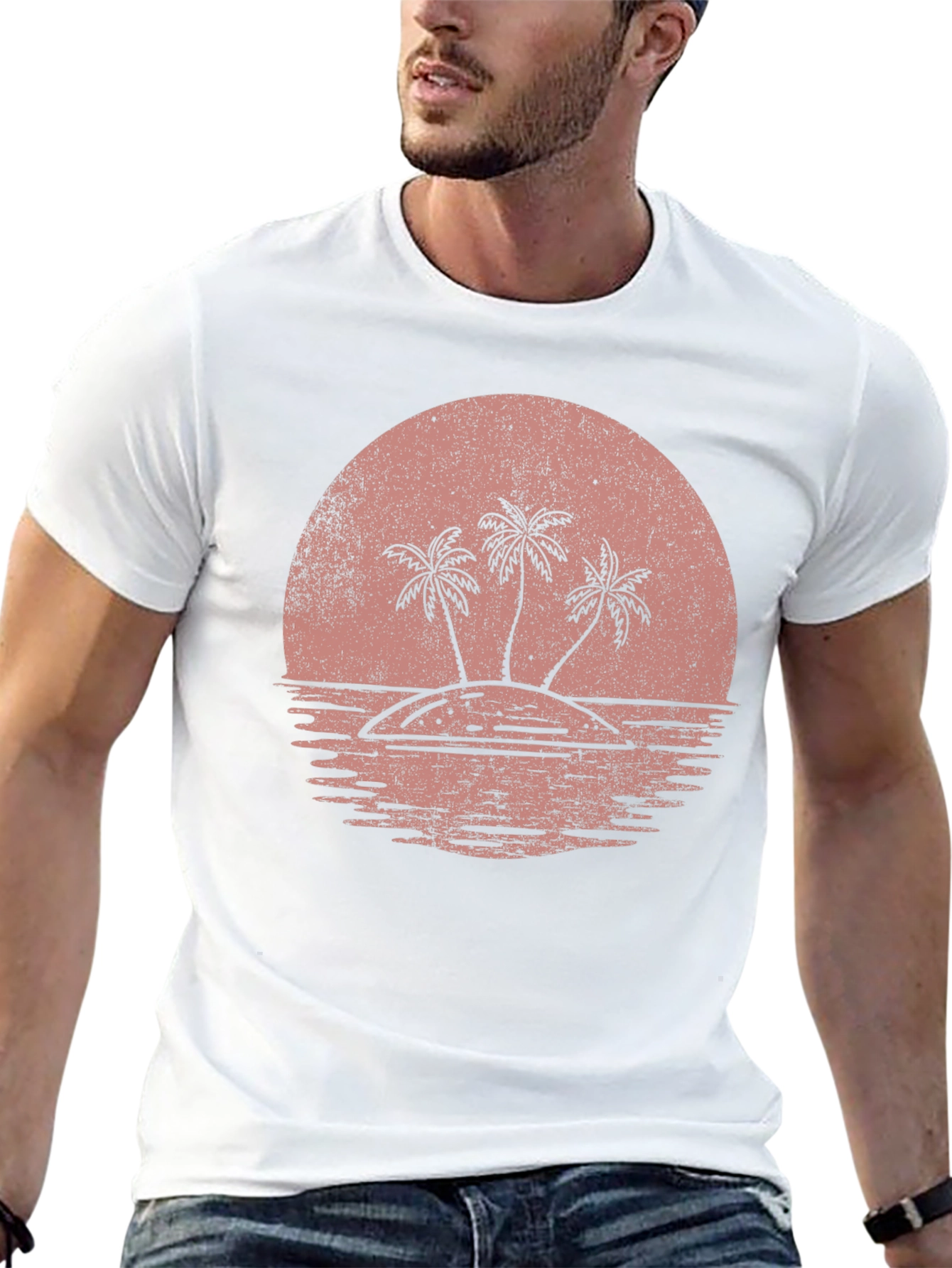 Retro Palm Island T-Shirt