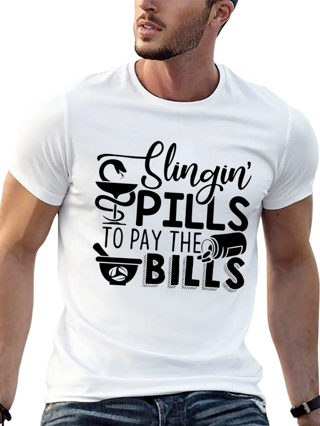 Slingin Pills T-Shirt - Pharmacist Apparel