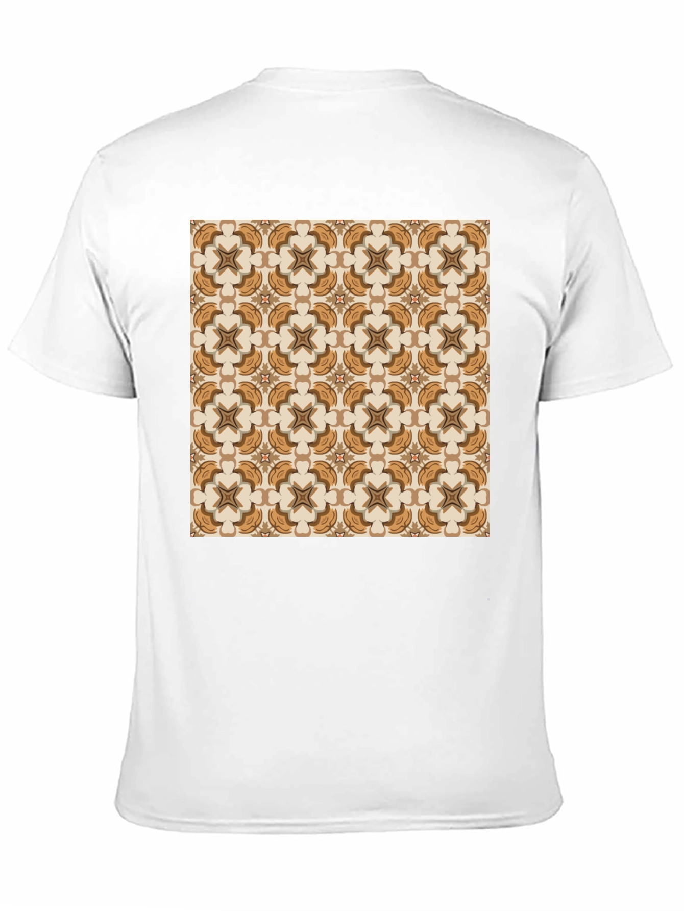Patterned Graphic Tee - Stylish Design