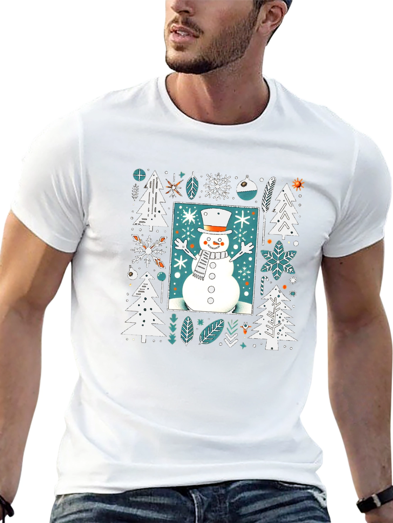 Snowman Holiday T-Shirt