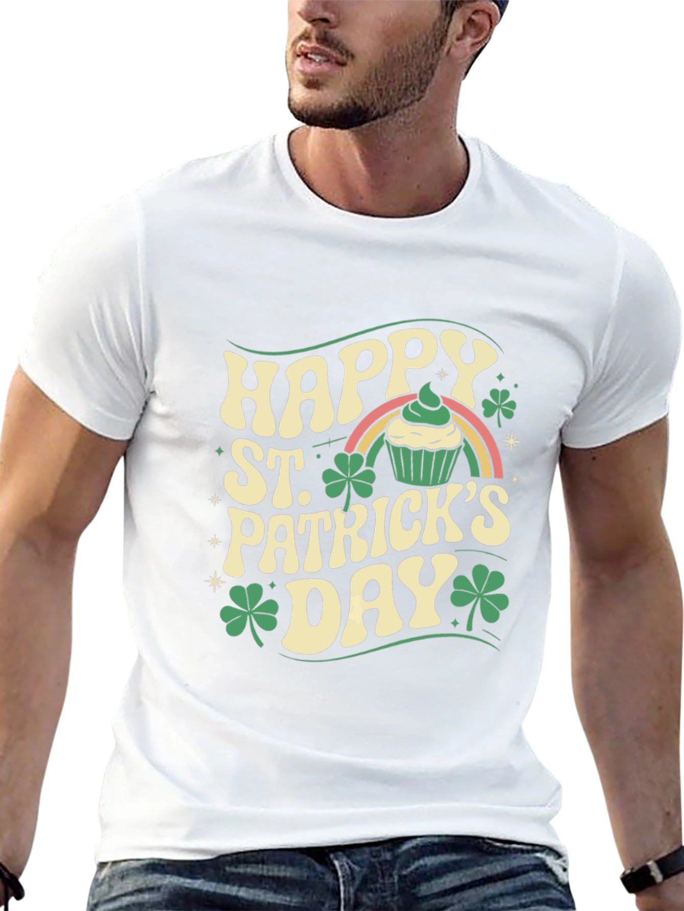 St. Patricks Day Happy Graphic Tee