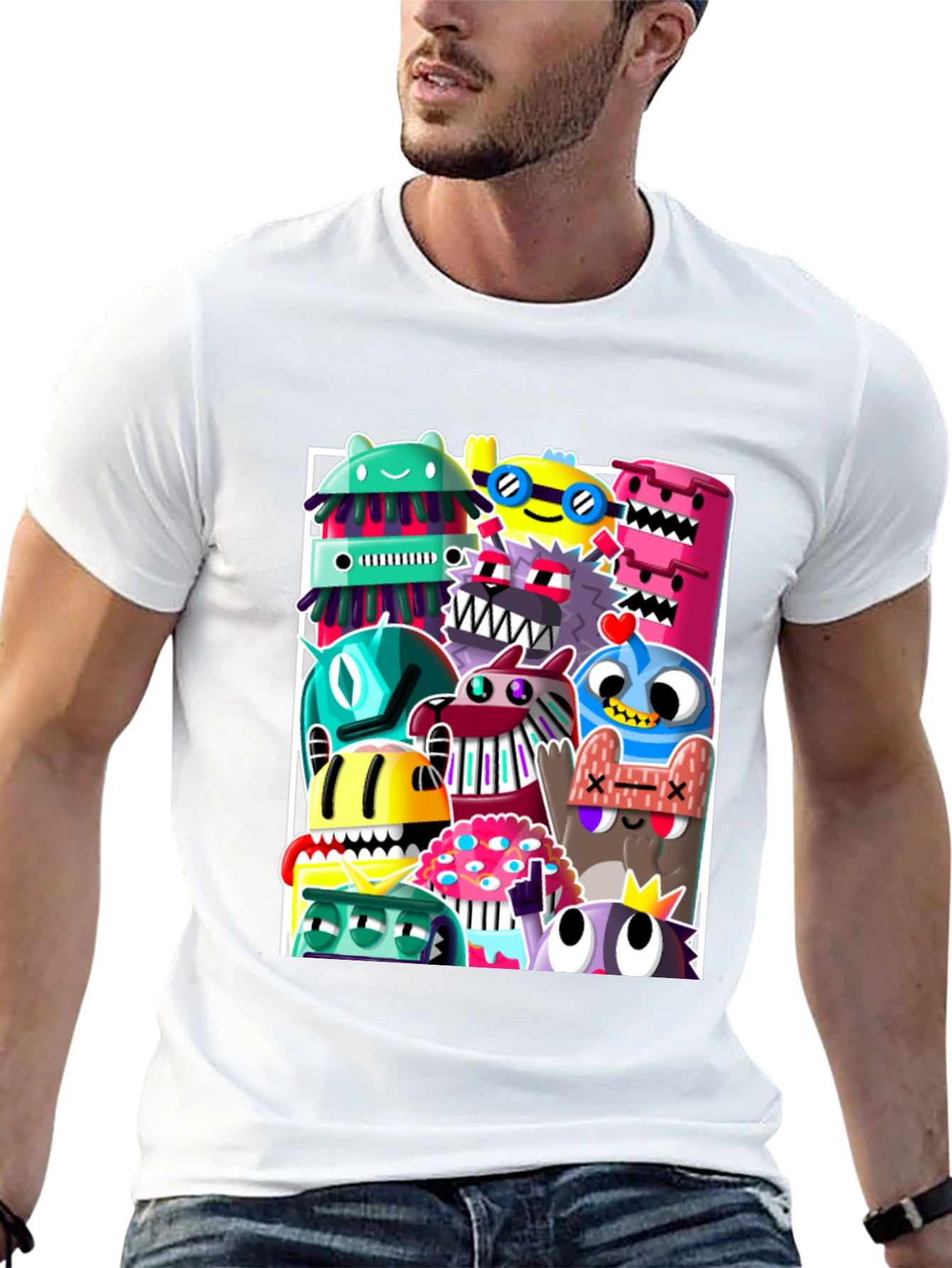 Monster Mania Black T-Shirt
