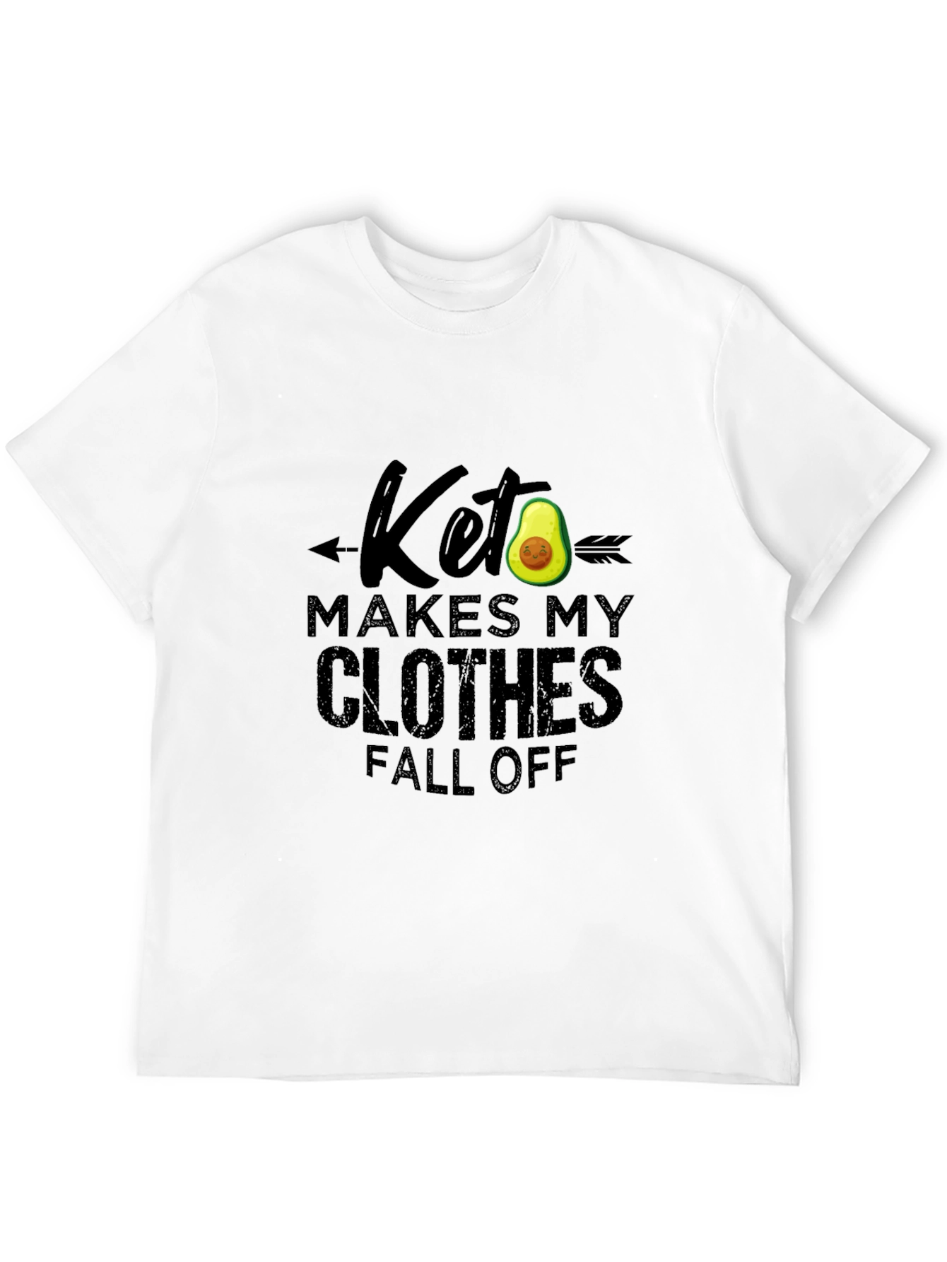 Keto Makes My Clothes Fall Off - Funny T-Shirt