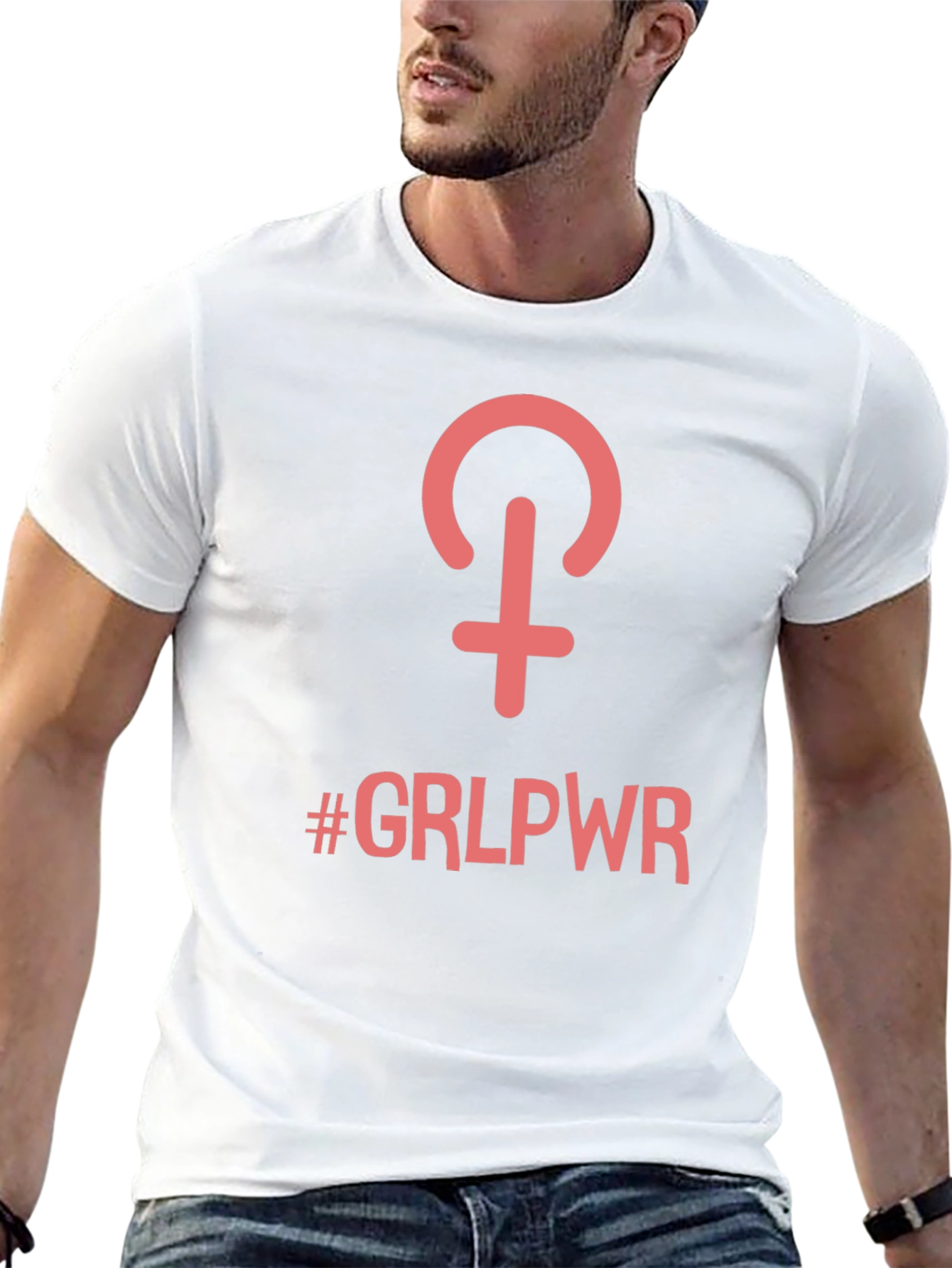 GRLPWR Female Symbol Graphic Tee - Empowering Style