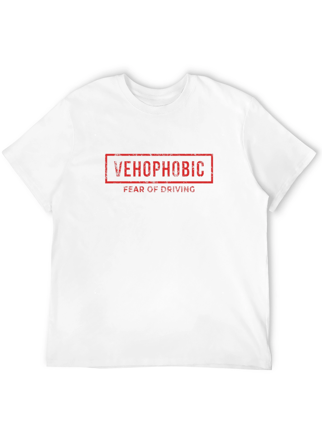 Vehophobic Fear Of Driving Graphic Tee