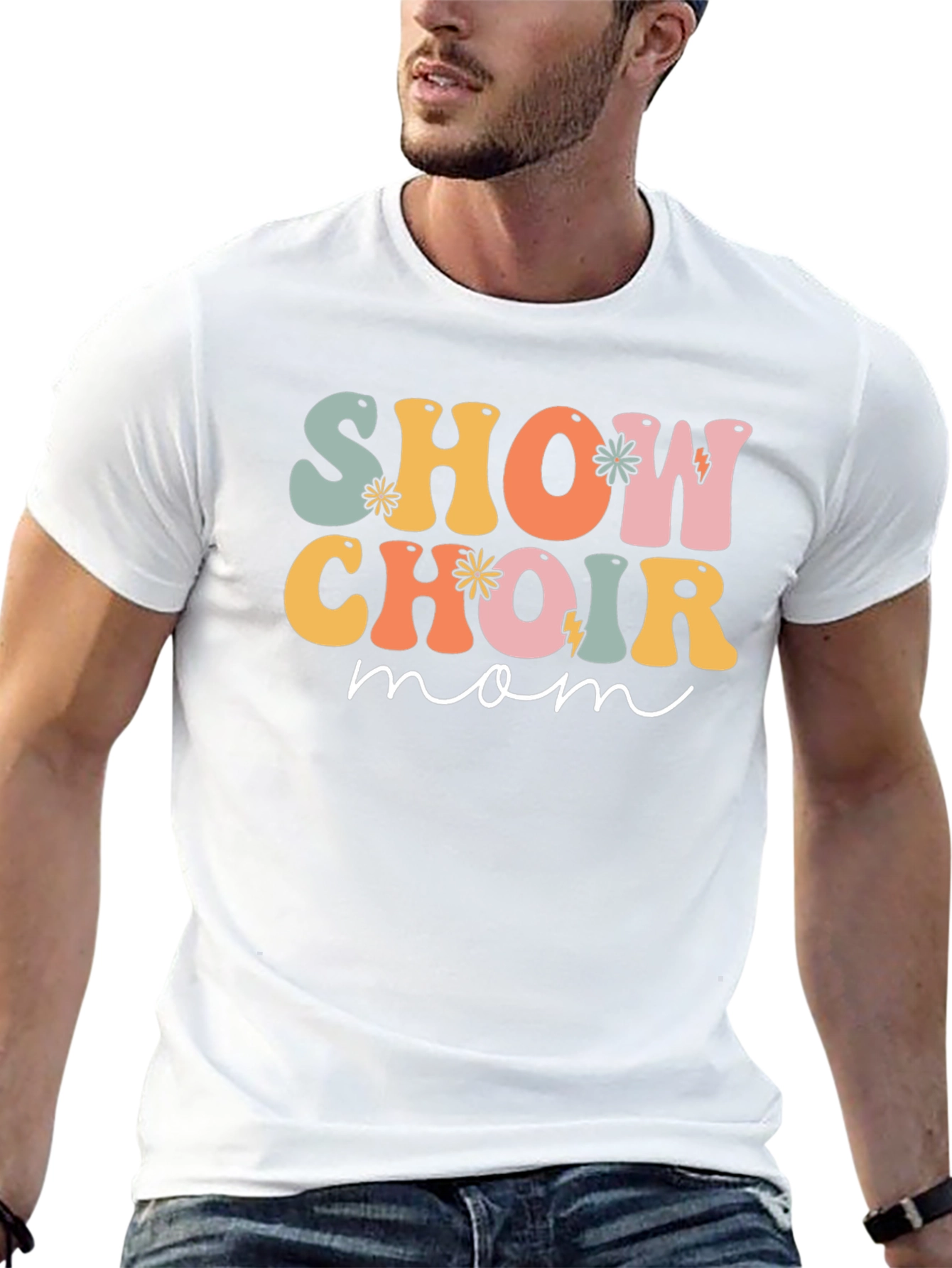 Show Choir Mom Graphic T-Shirt - Retro Design