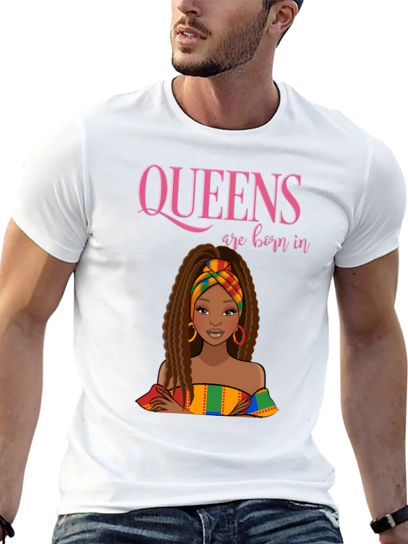 Queens are Born In T-Shirt