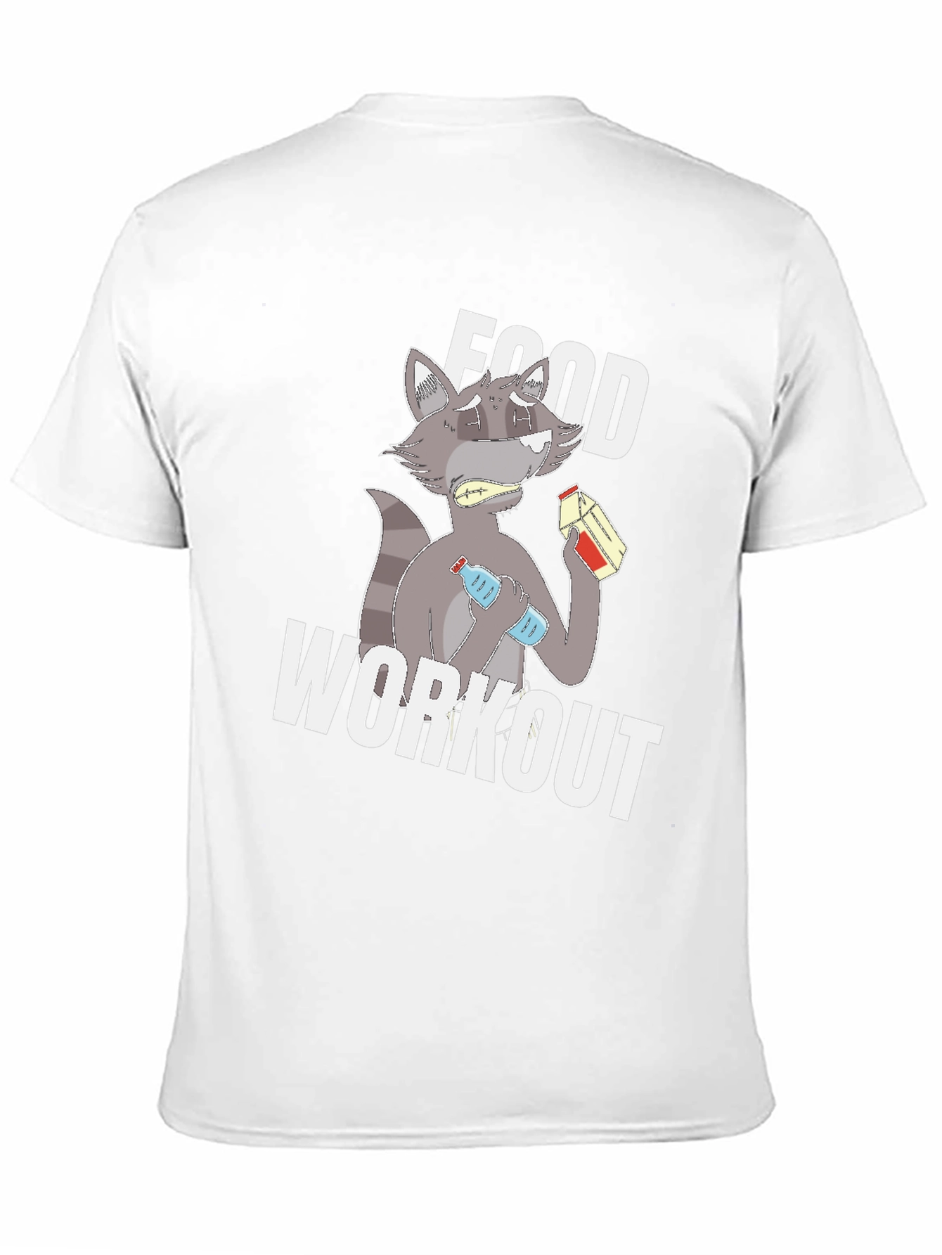 Funny Food Workout Graphic T-Shirt