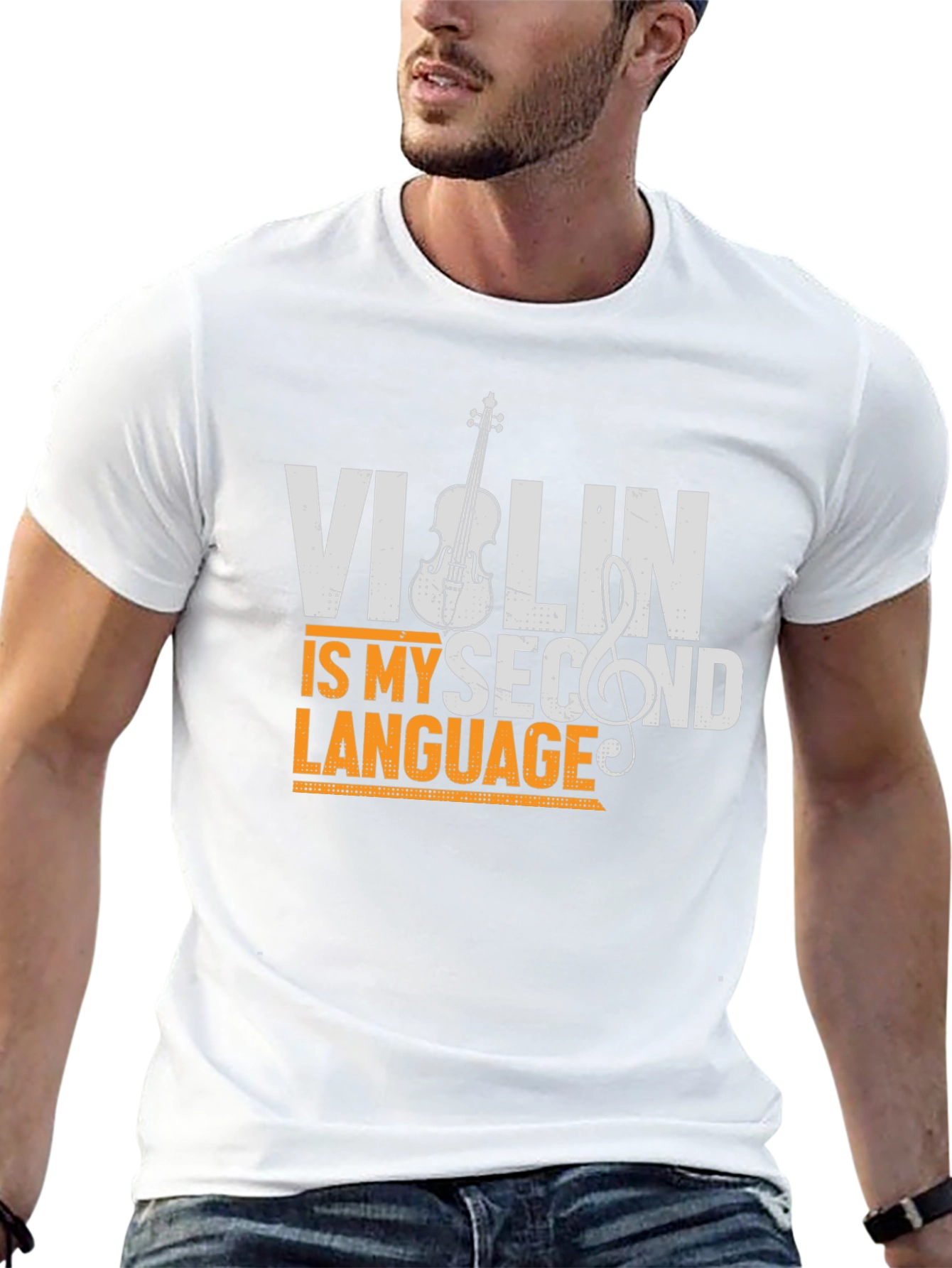 Violin Is My Second Language T-Shirt