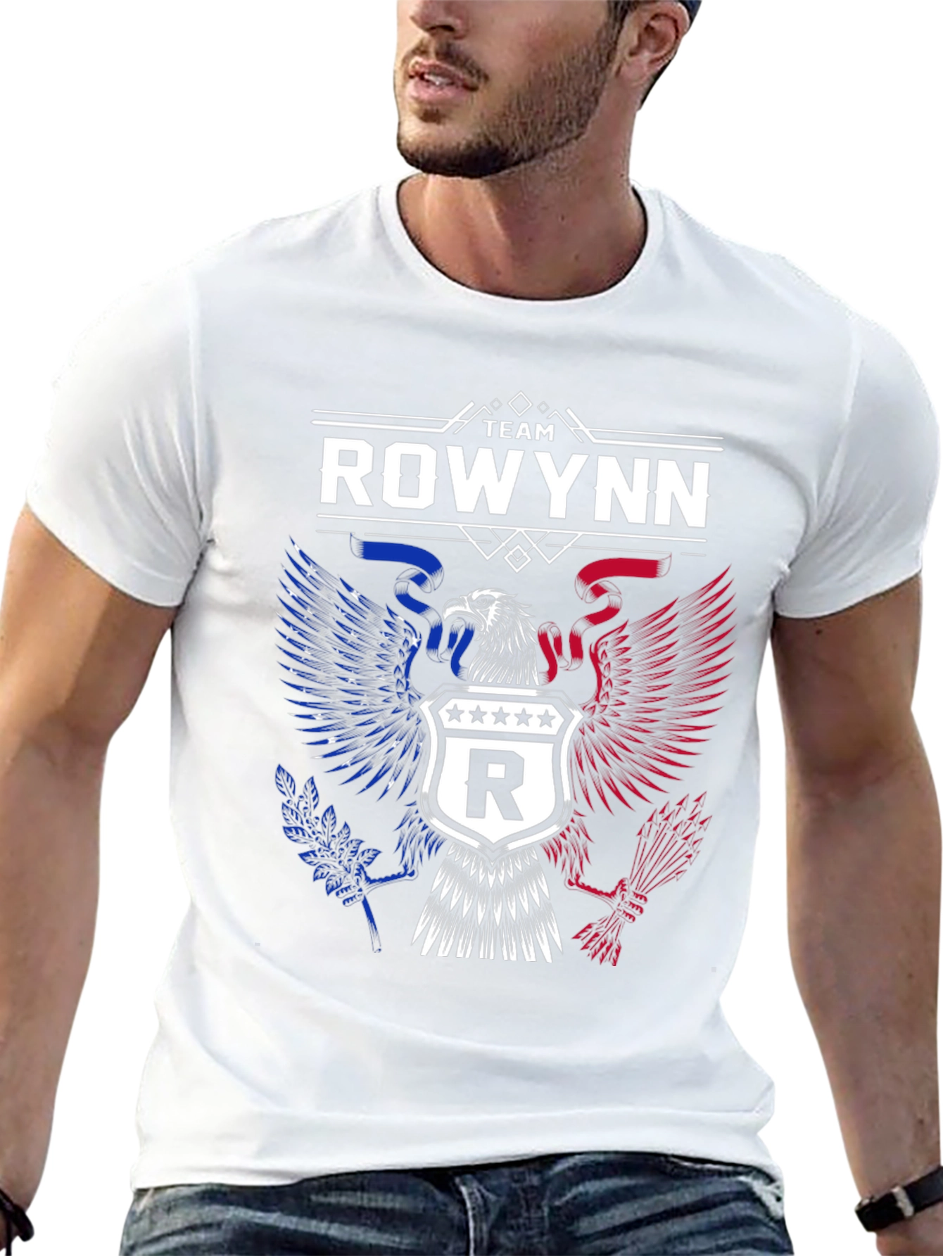 Team Rowynn Patriotic Eagle Graphic T-Shirt