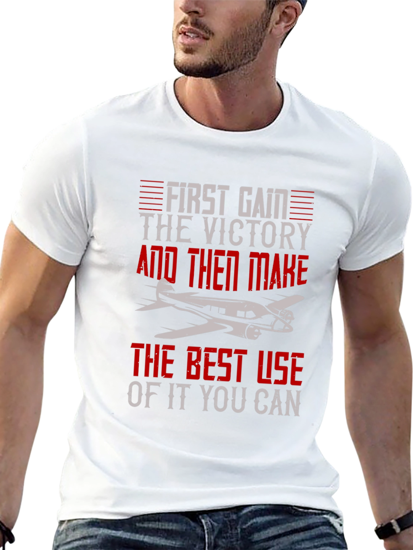 Victory Awaits Mens Graphic Tee