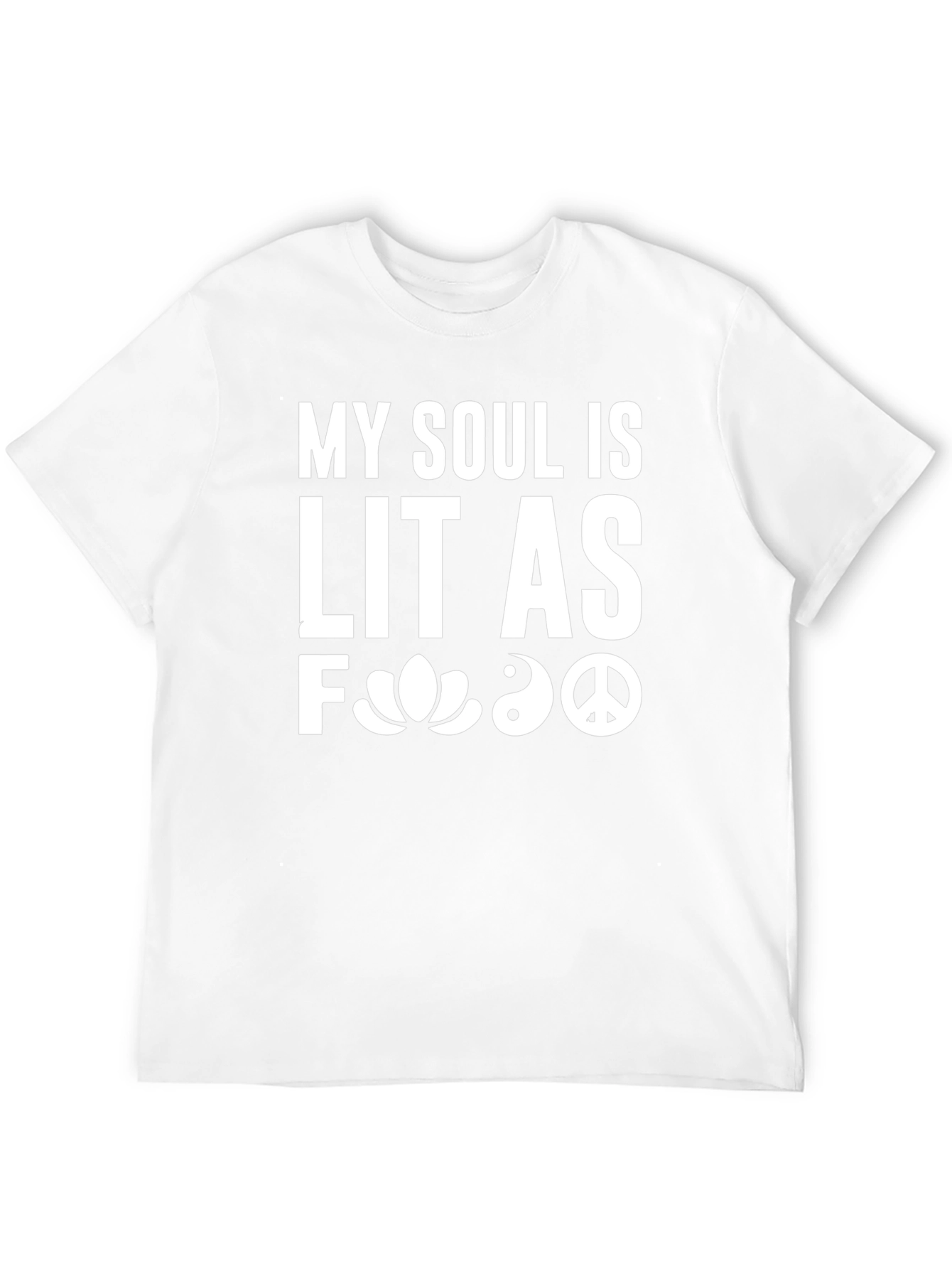 My Soul Is Lit T-Shirt Black Unisex