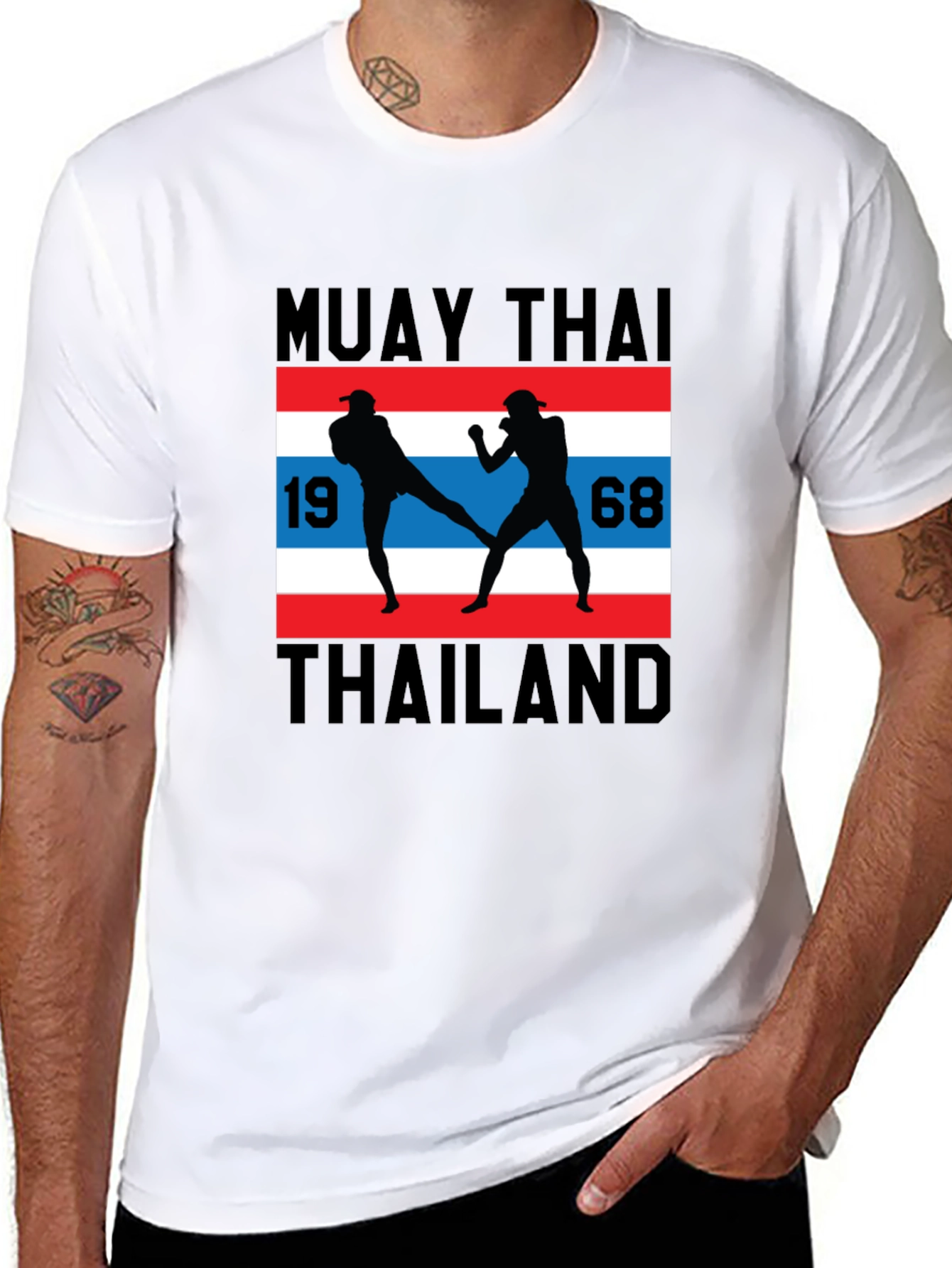Muay Thai Thailand Graphic T-Shirt