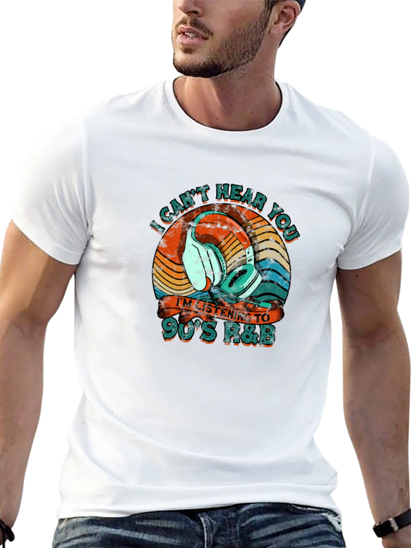 90s R&B Music Lover Graphic Tee