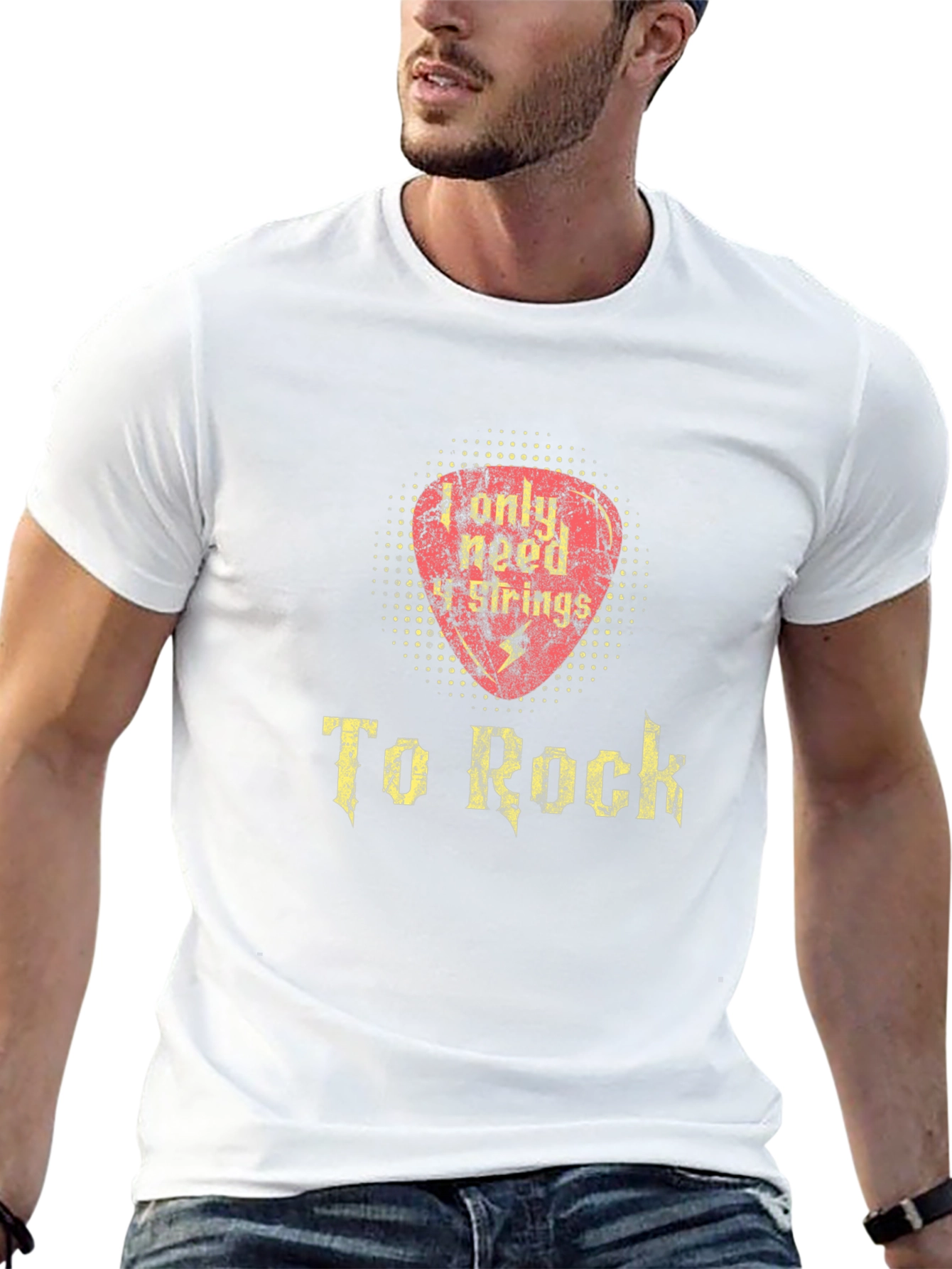 Rock & Roll Guitar Pick T-Shirt