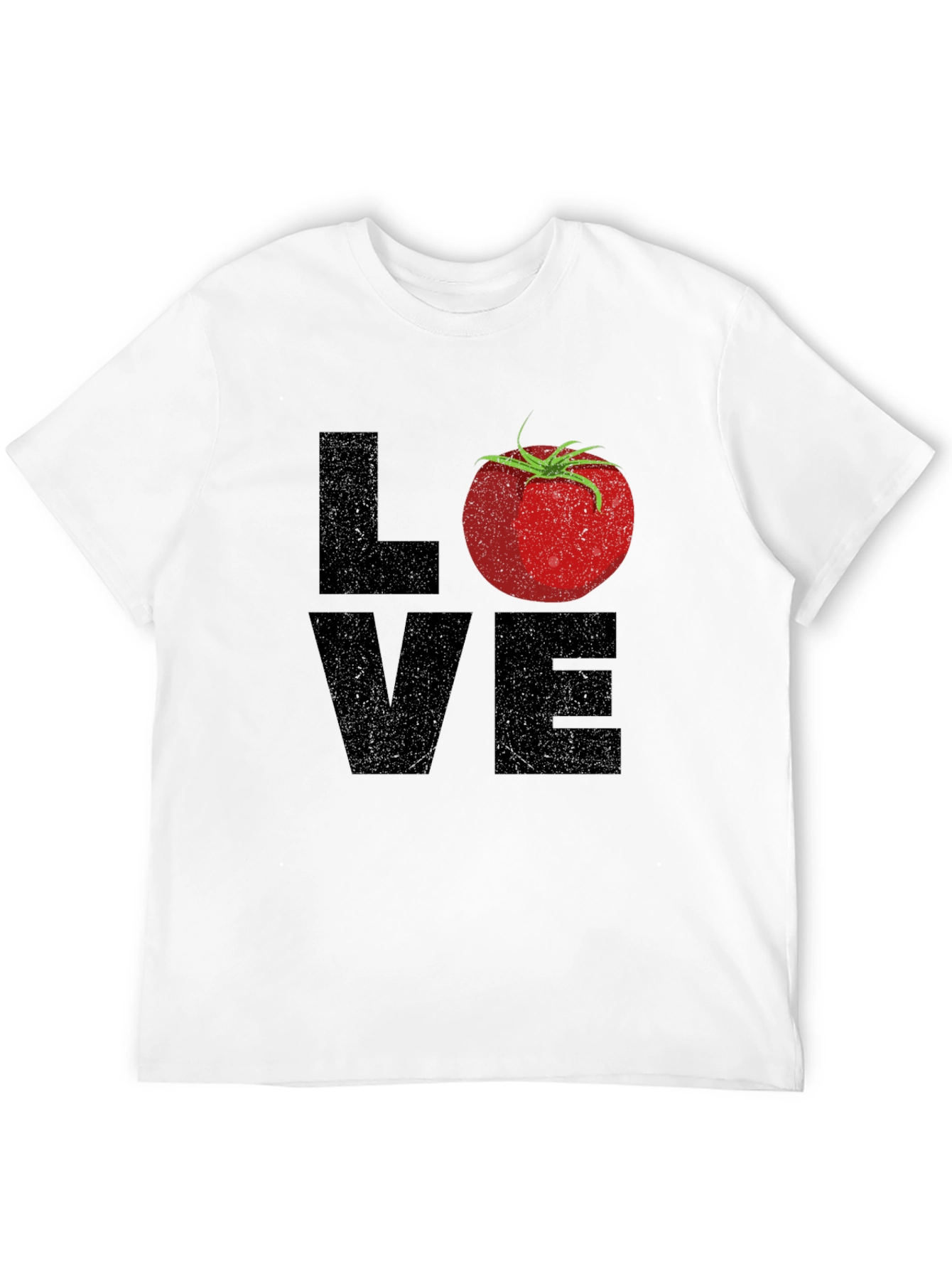 Love Tomato Graphic Tee - Mens Black T-Shirt