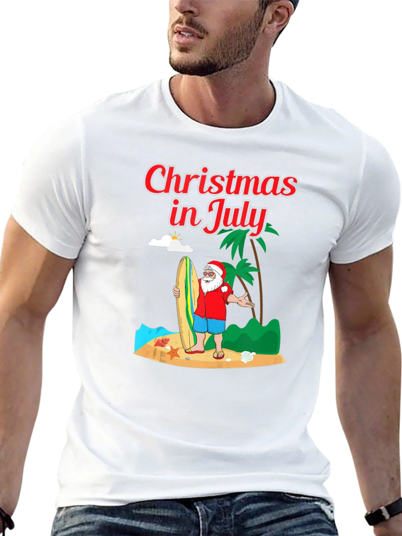 Christmas in July Graphic T-Shirt