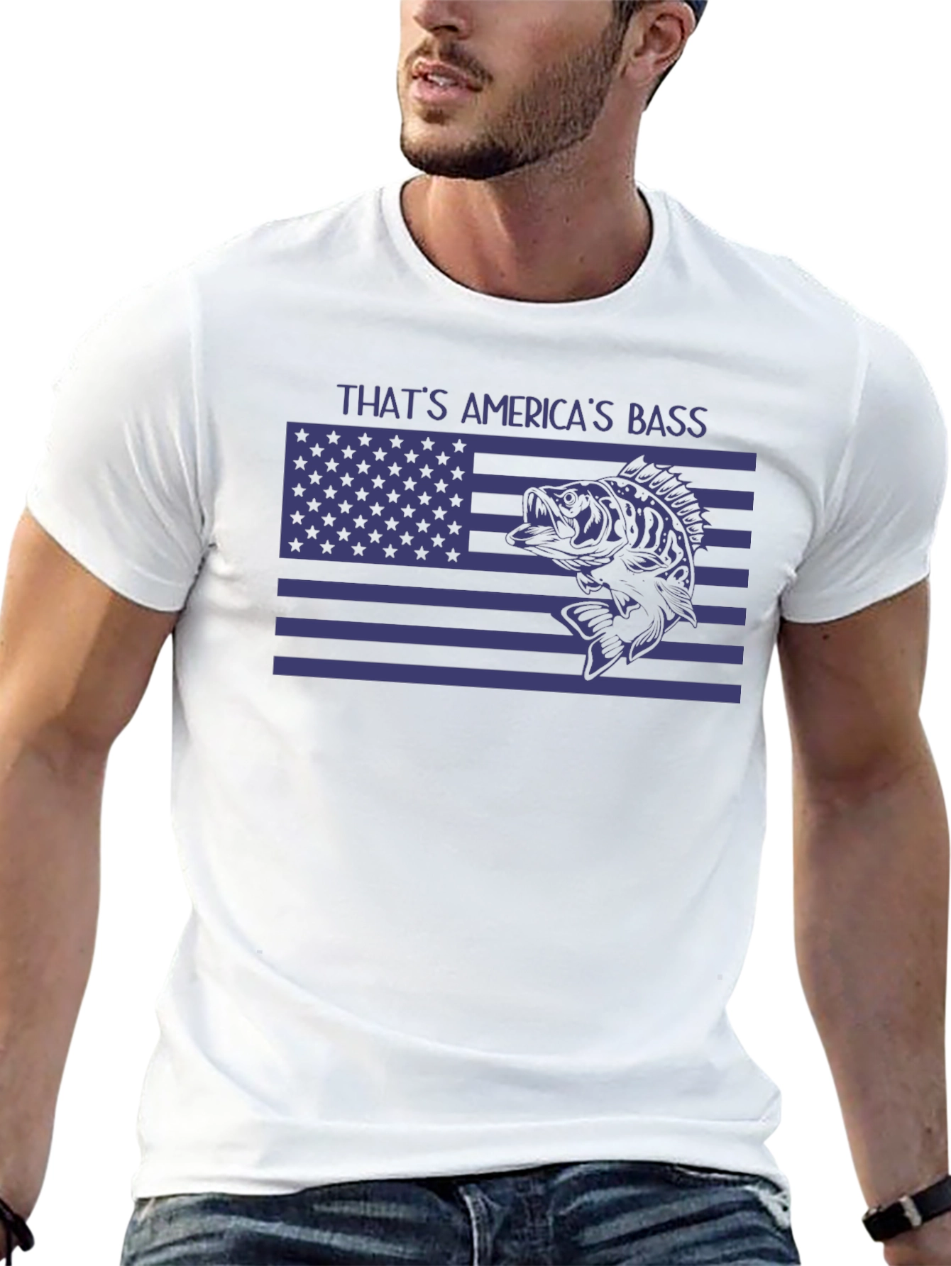 Americas Bass Graphic Tee