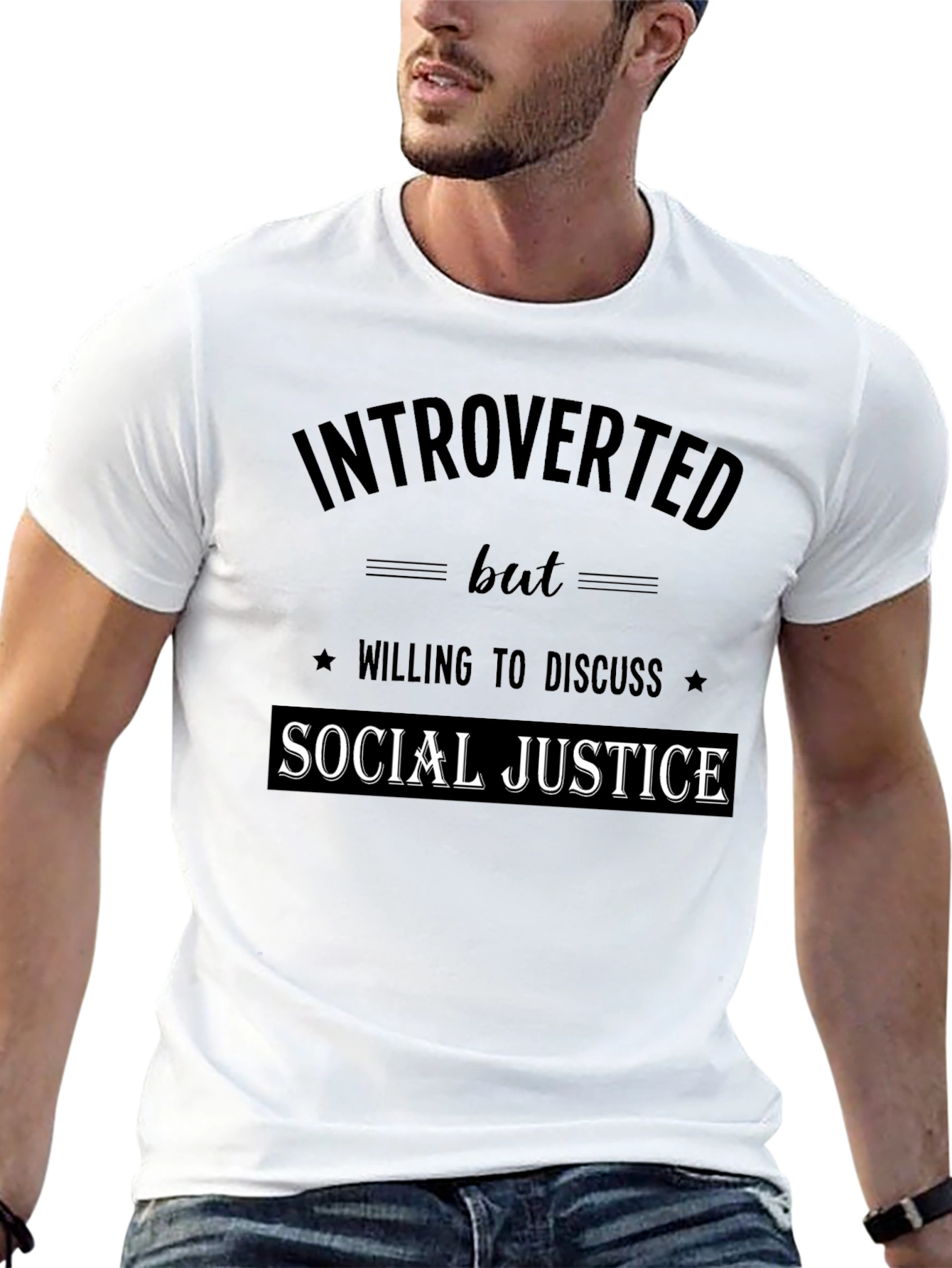 Introverted Social Justice T-Shirt
