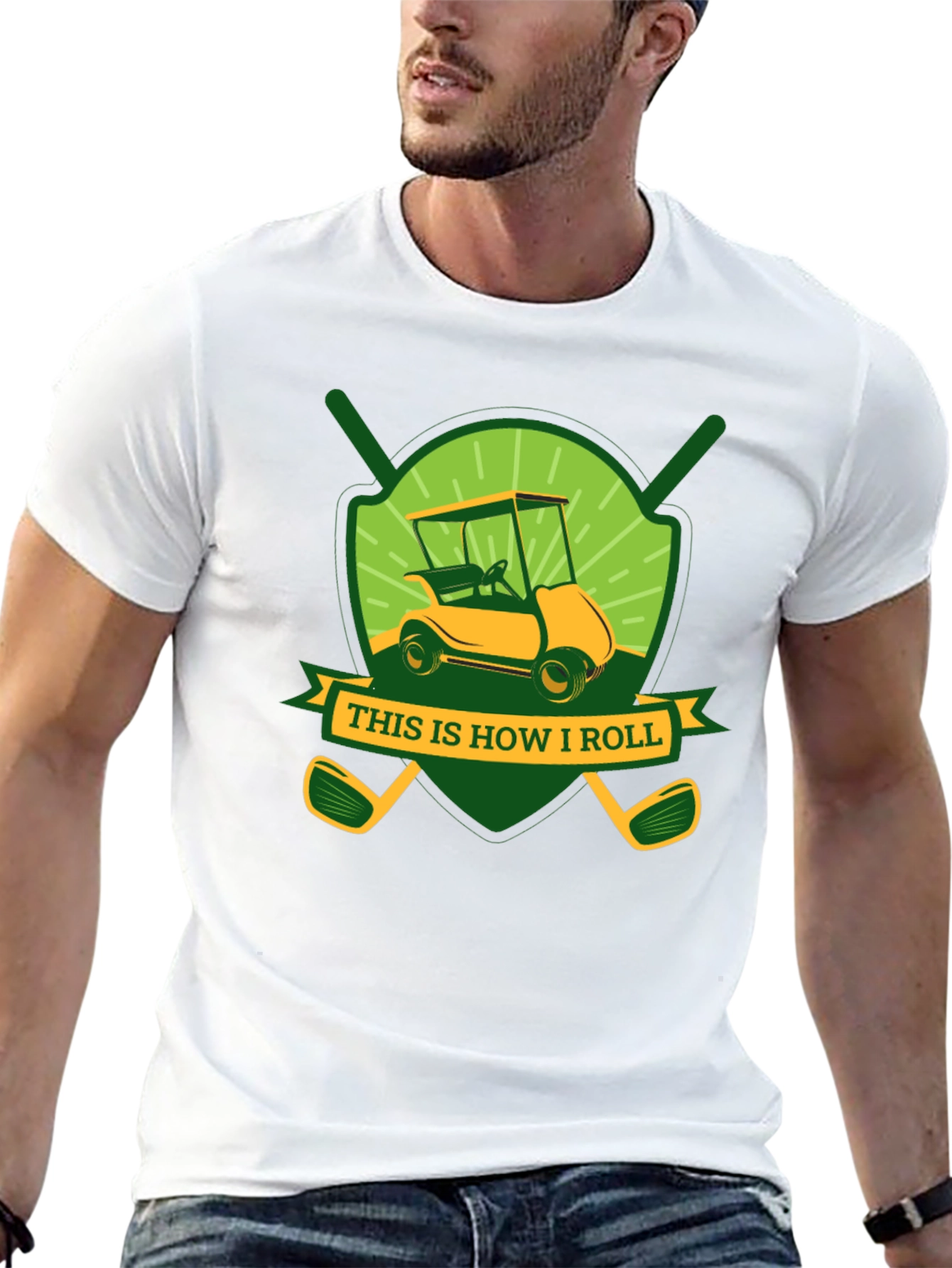 Golf Cart T-Shirt - This Is How I Roll