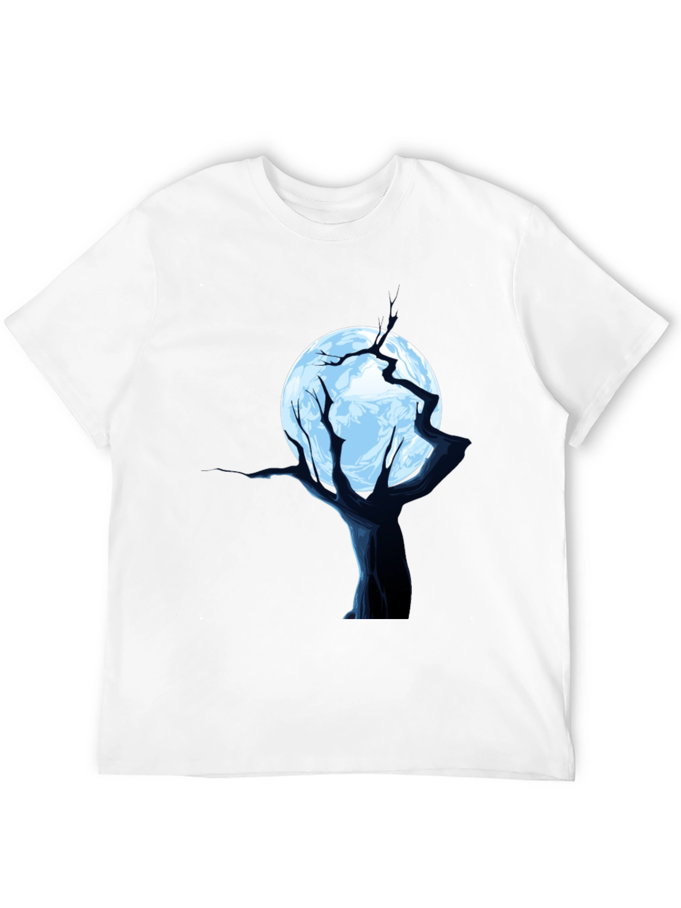 Spooky Tree & Moon Graphic Tee