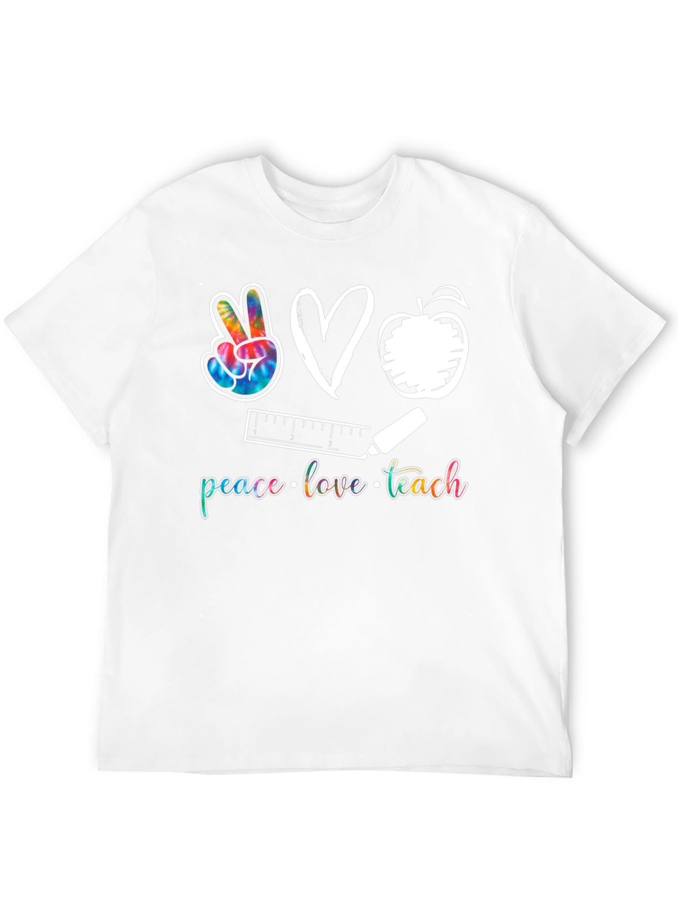 Peace Love Teach T-Shirt