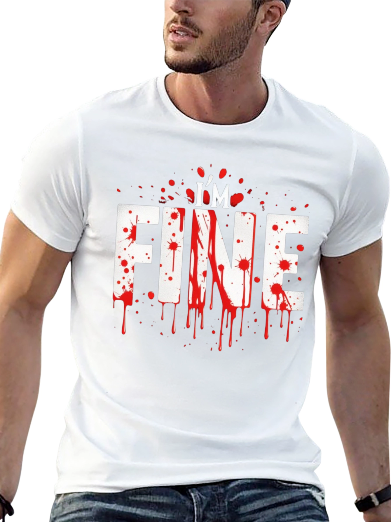 Im Fine Bloody Halloween T-Shirt