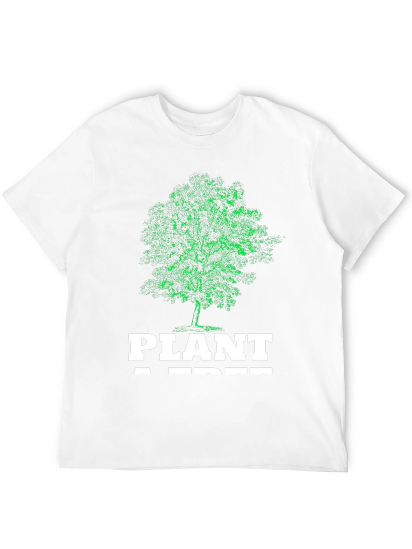 Plant a Tree Graphic Tee - Eco-Friendly Design