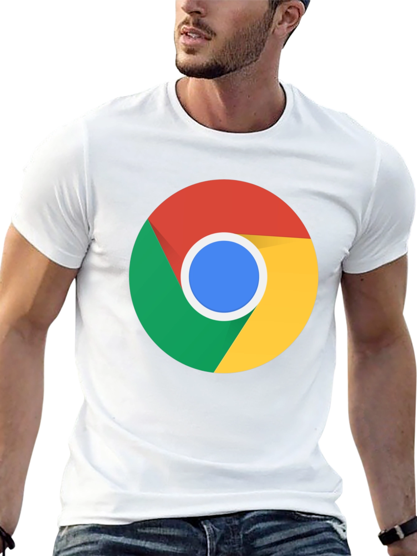 Chrome Logo Black T-Shirt