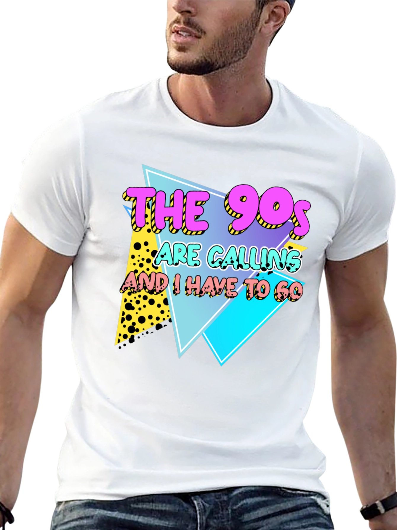 The 90s are Calling Graphic Tee
