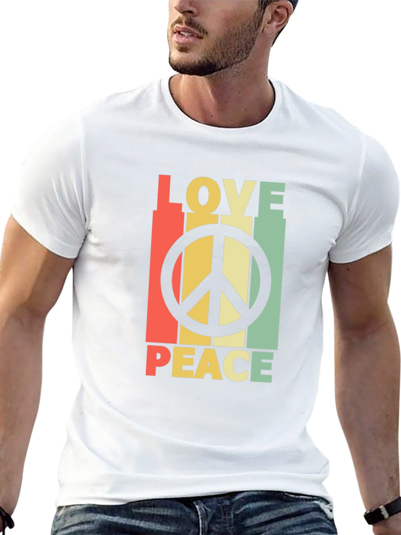 Love & Peace Retro T-Shirt