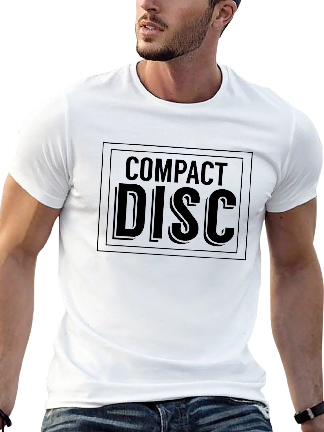 Compact Disc T-Shirt - Retro Music Tee