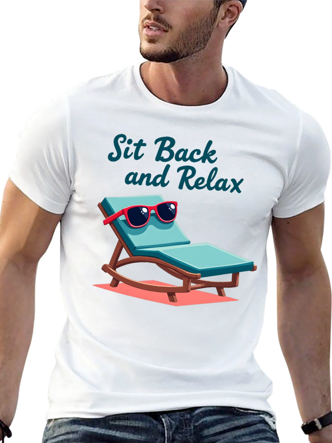 Sit Back & Relax Graphic T-Shirt