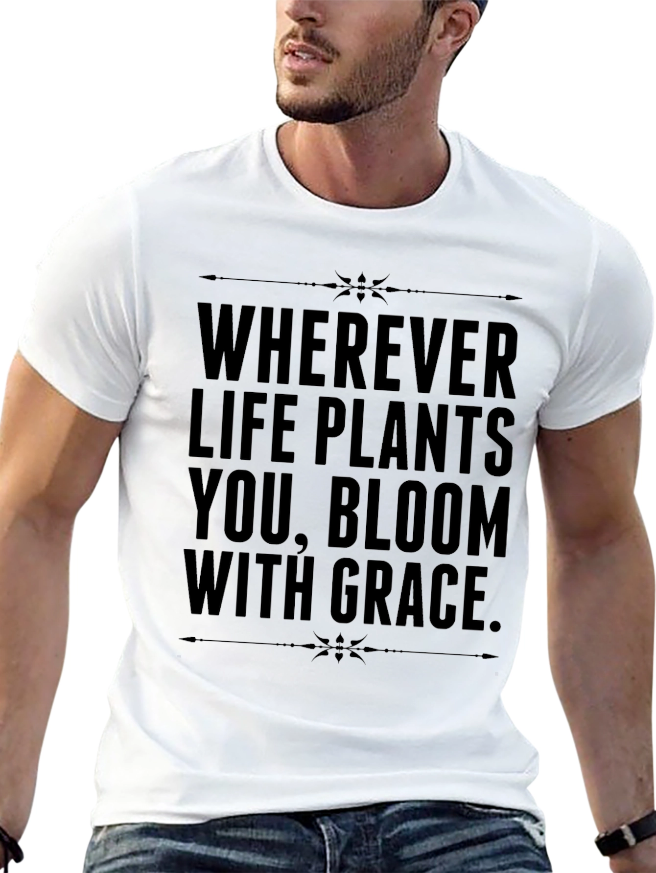 Bloom With Grace Graphic T-Shirt