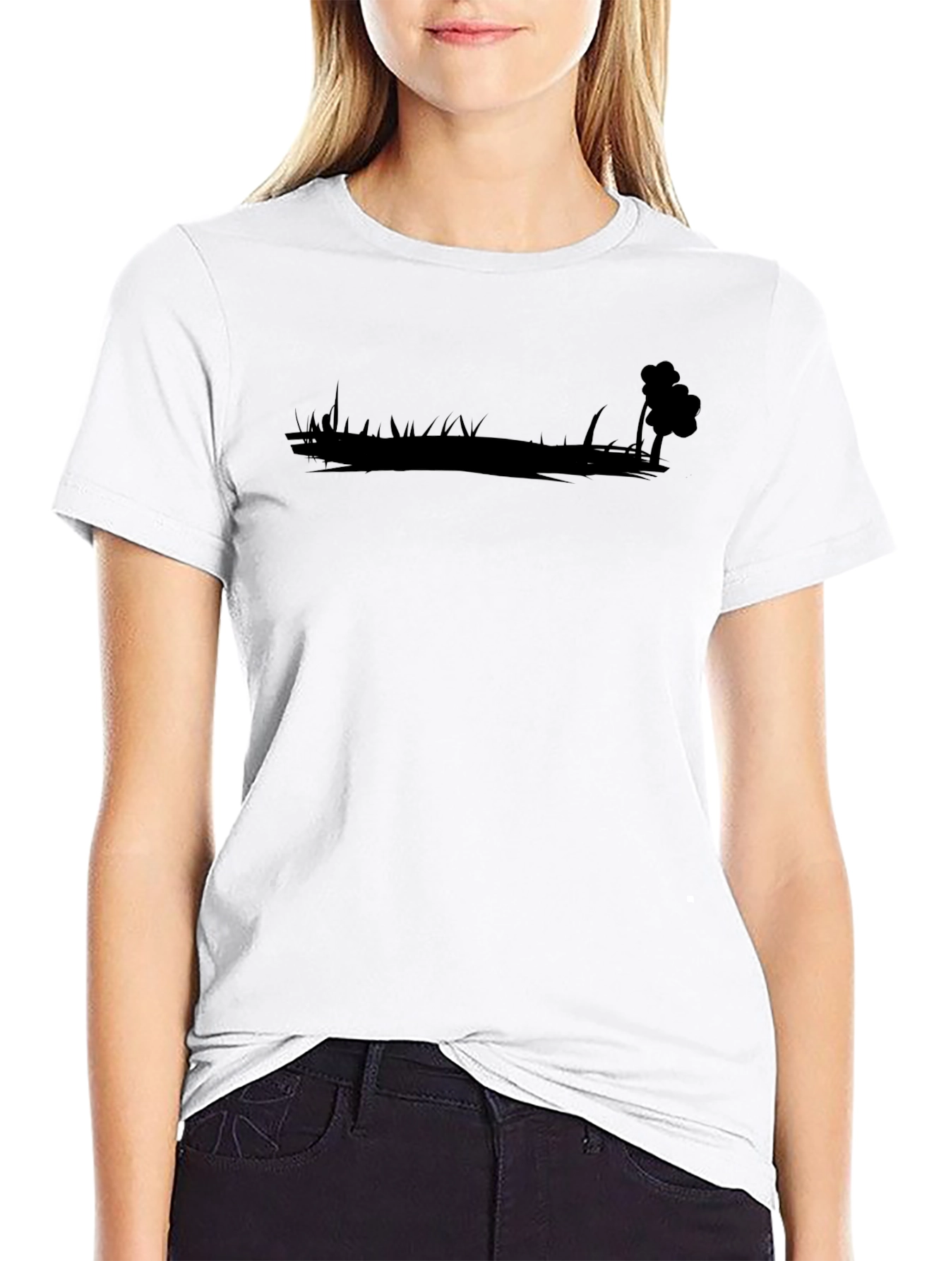 Silhouette Landscape Graphic Tee