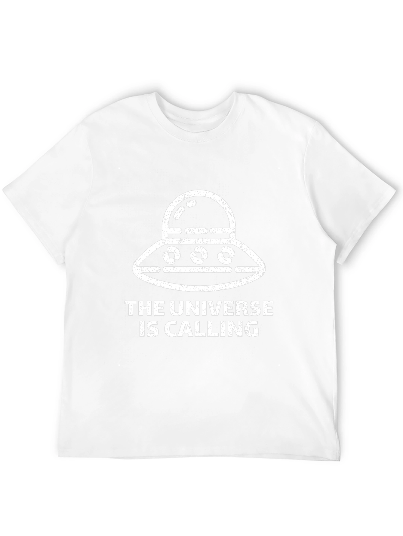 Universe Calling Graphic T-Shirt - Black