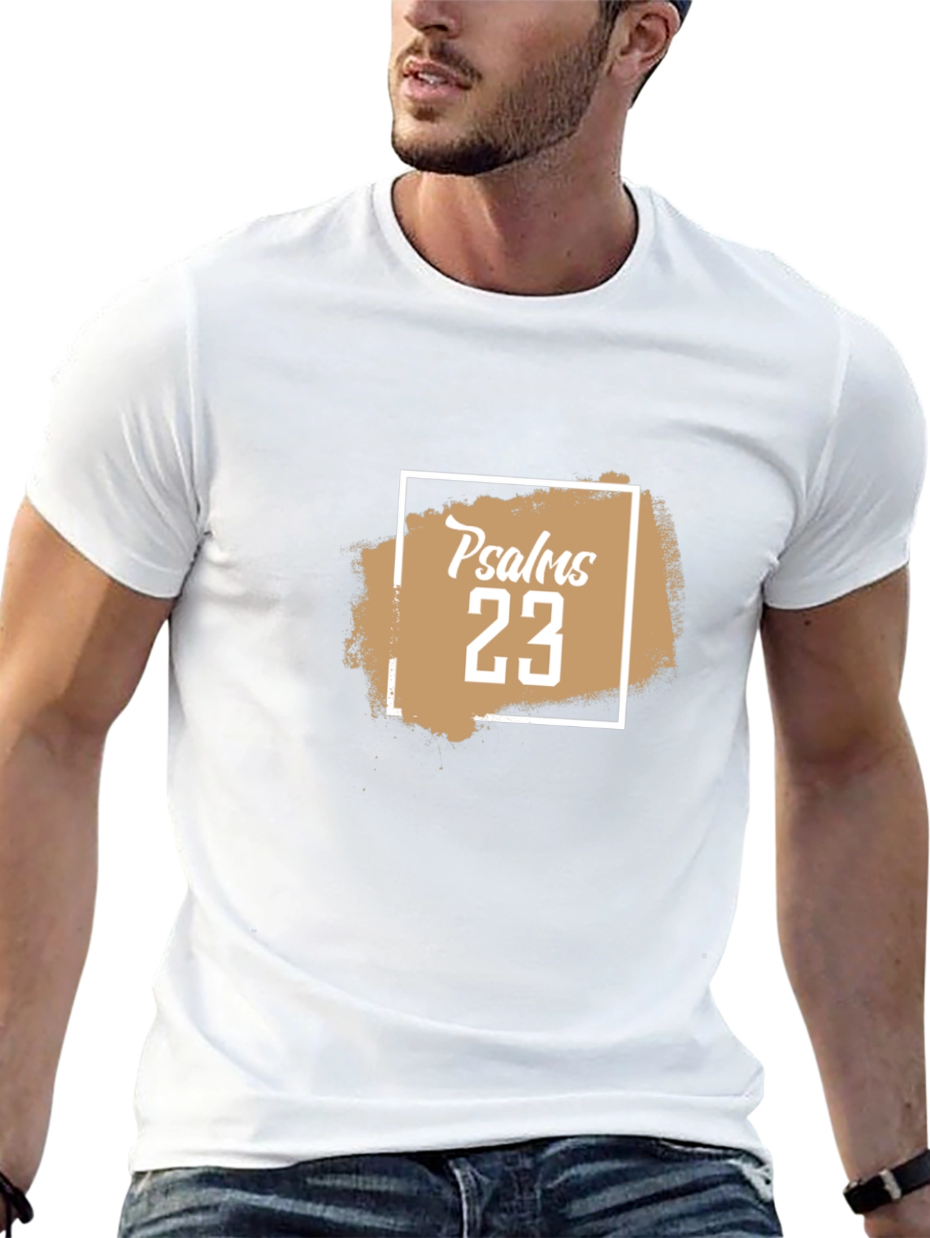 Psalms 23 Graphic Tee - Stylish Christian Apparel